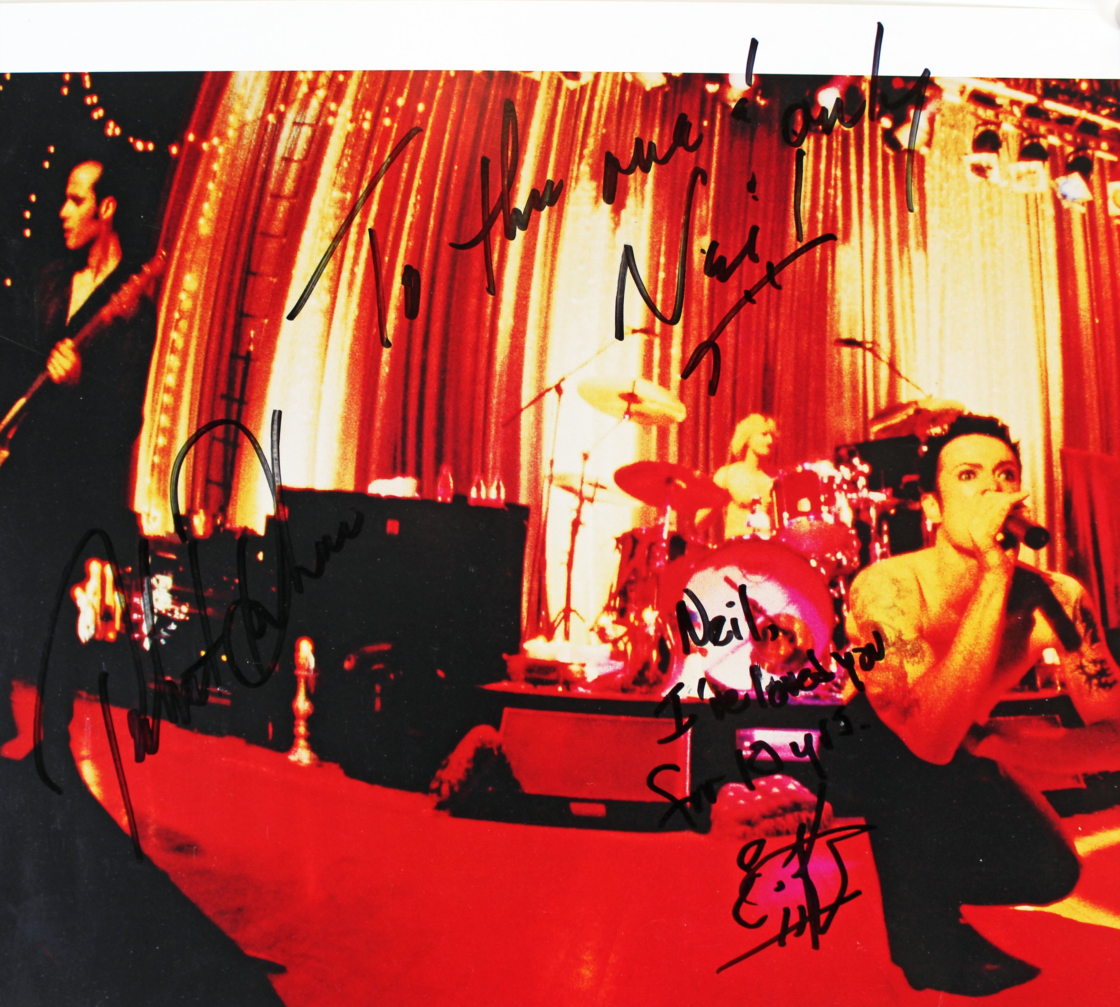 STP (4) Weiland, Kretz, Robert & Dean DeLeo Signed 12x24 Poster BAS #AC26941