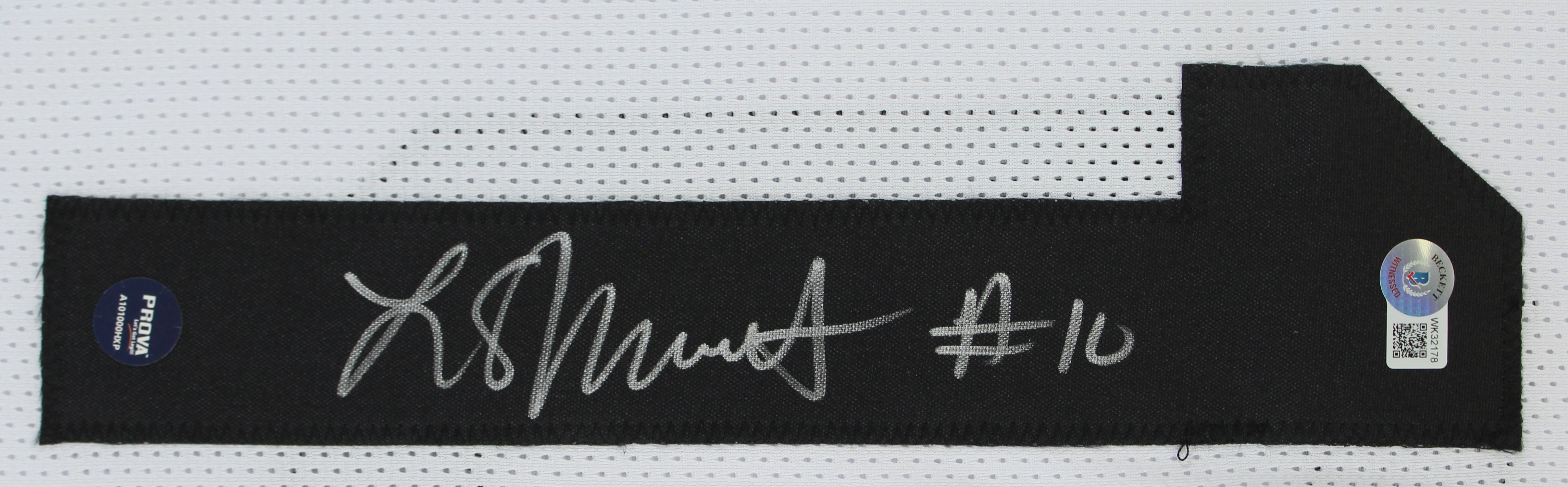 Laviska Shenault Jr. Authentic Signed White Pro Style Jersey BAS Witnessed