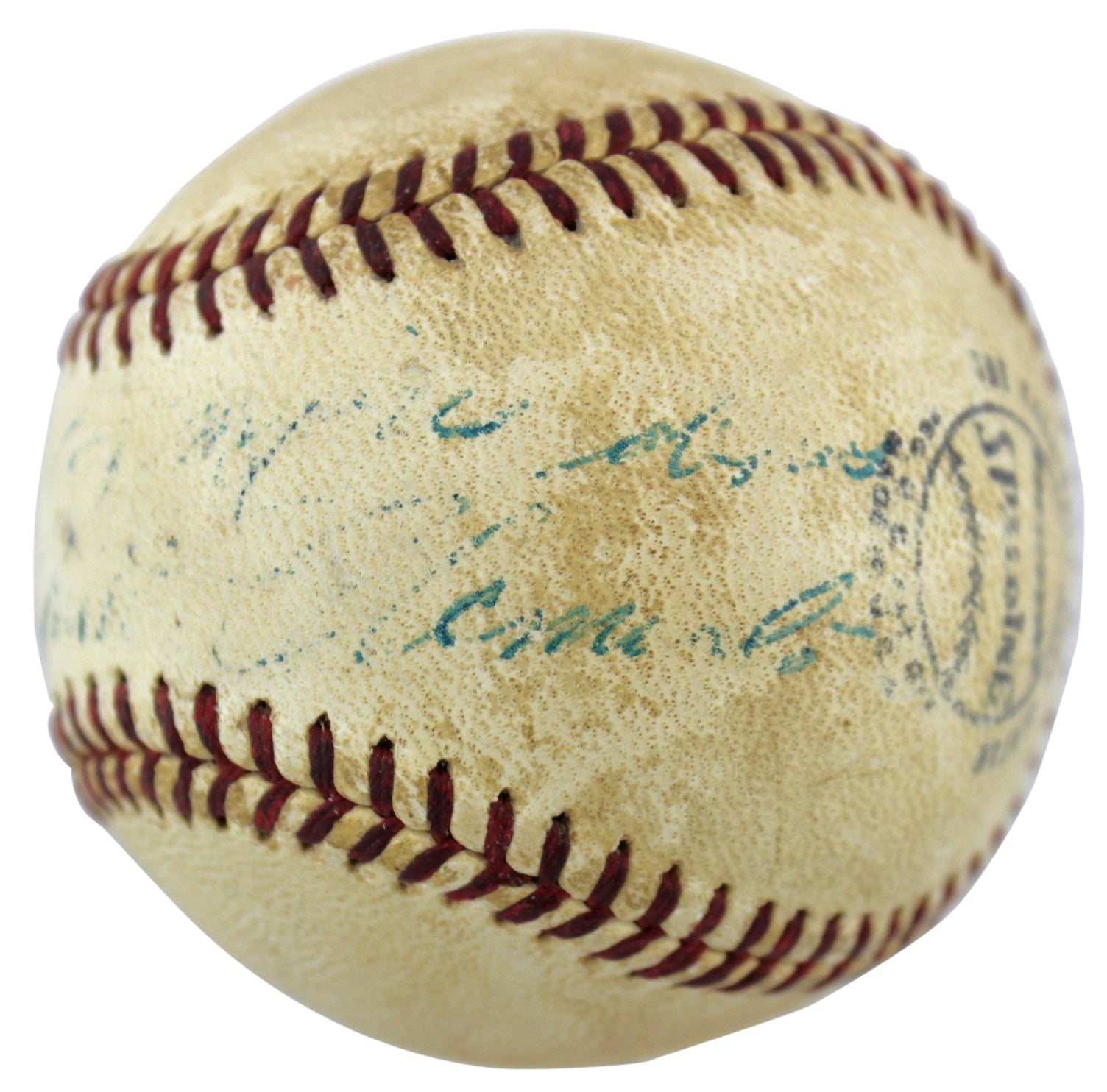 Roberto Clemente "Como Siempre" Single Signed ONL Feeney Baseball JSA #B59230