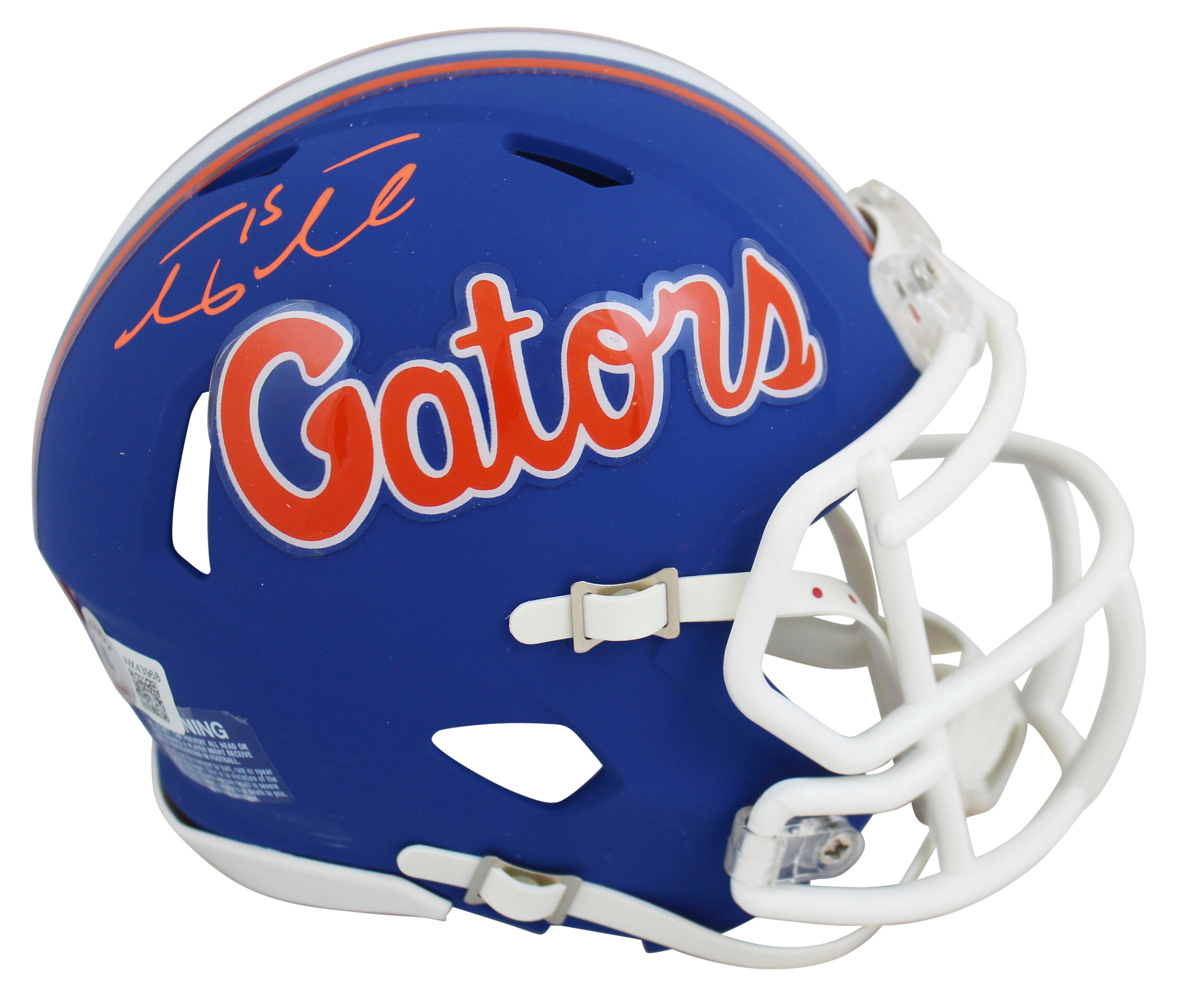 Florida Tim Tebow Authentic Signed Speed Mini Helmet Autographed BAS Witnessed