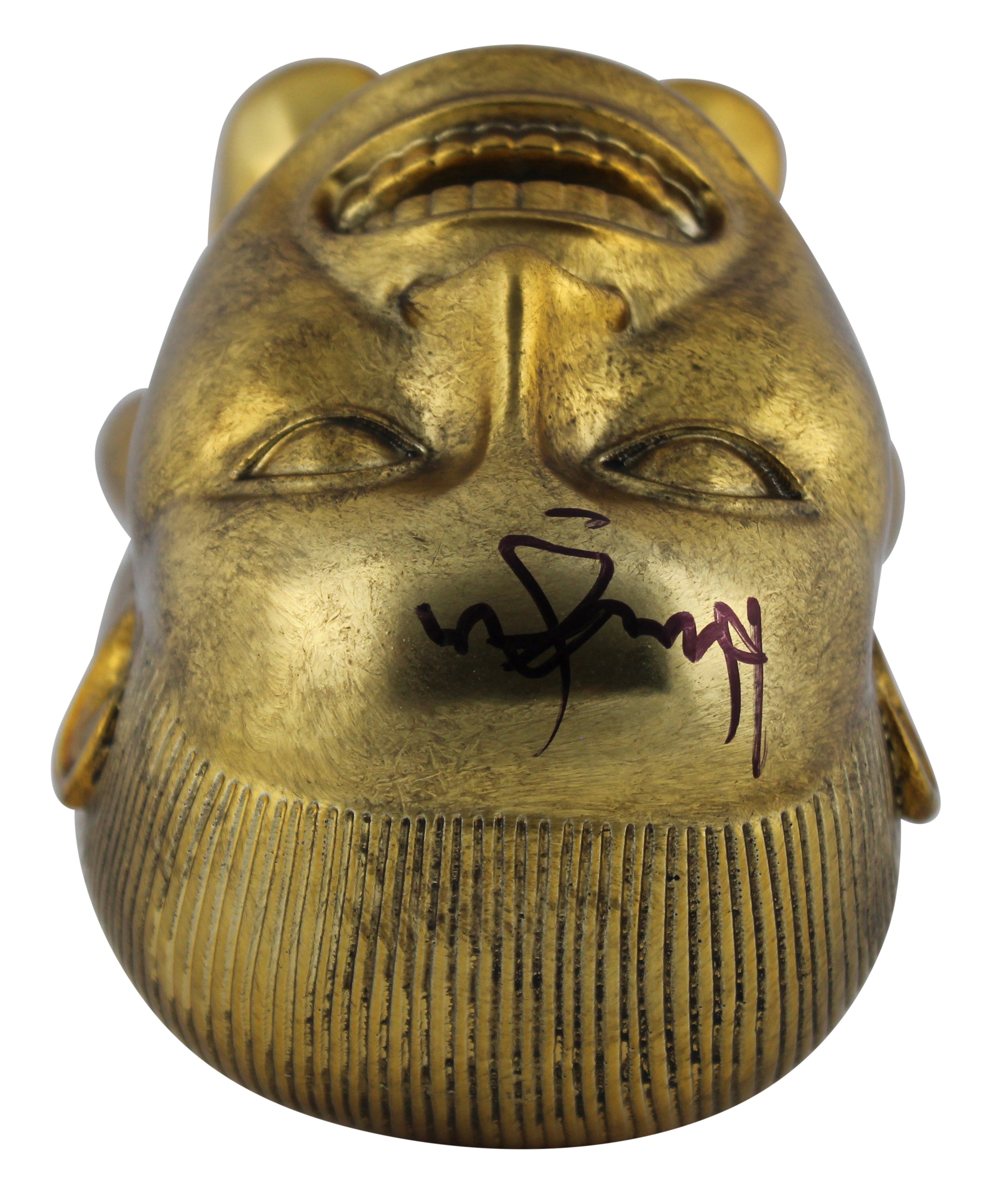 Harrison Ford Indiana Jones Signed 7.75" Replica Idol Movie Prop BAS #AC26708