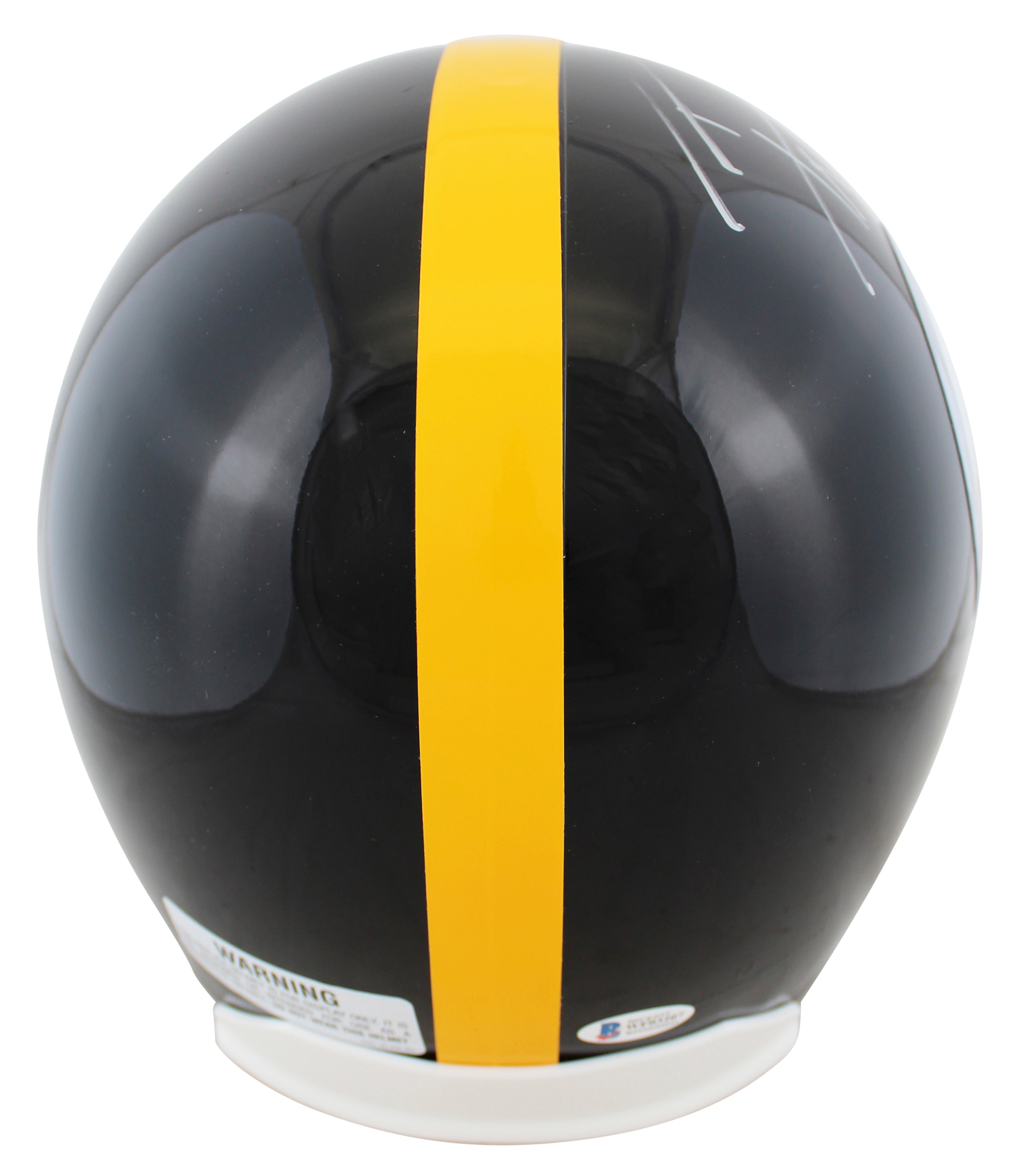 Steelers T.J. Watt Authentic Signed Full Size Rep Helmet Autographed BAS Witness