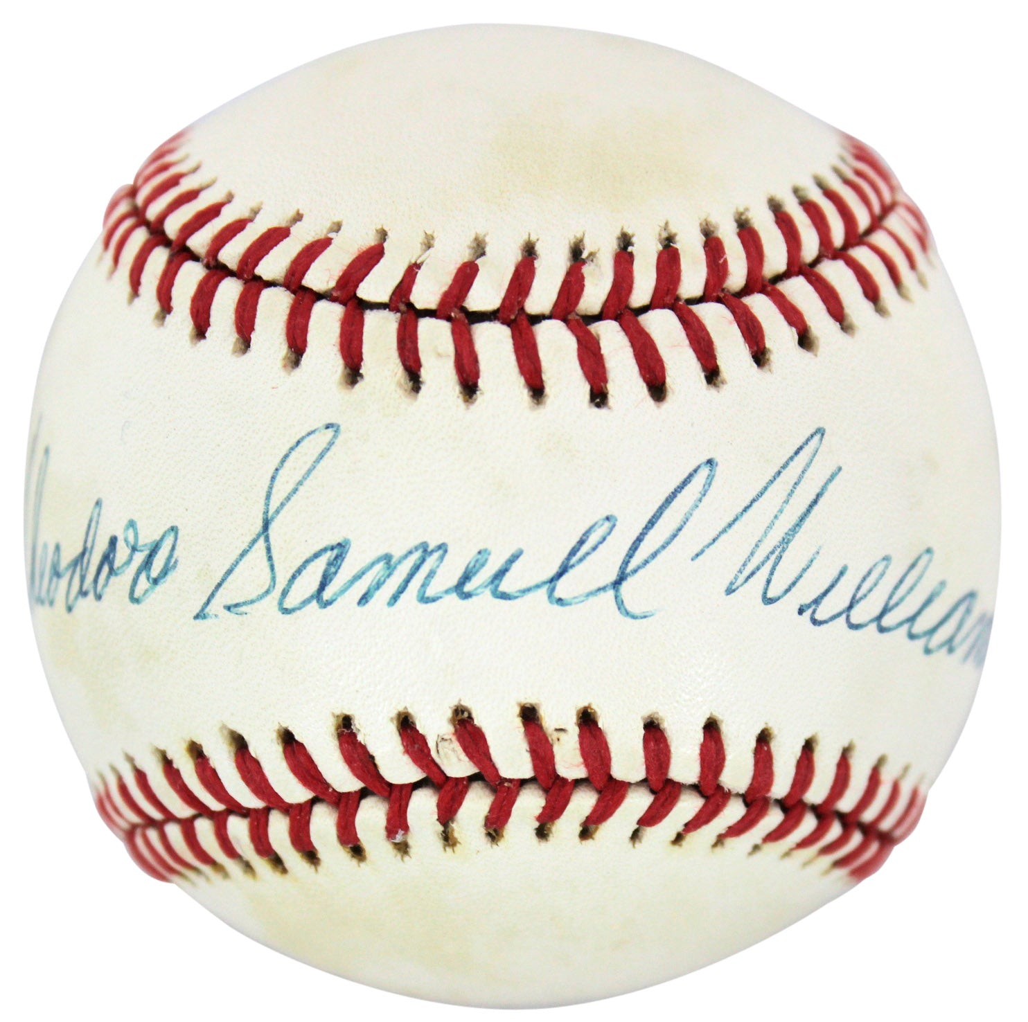 Ted "Theodore Samuel" Williams Signed Authentic OAL Baseball PSA/DNA #E67402