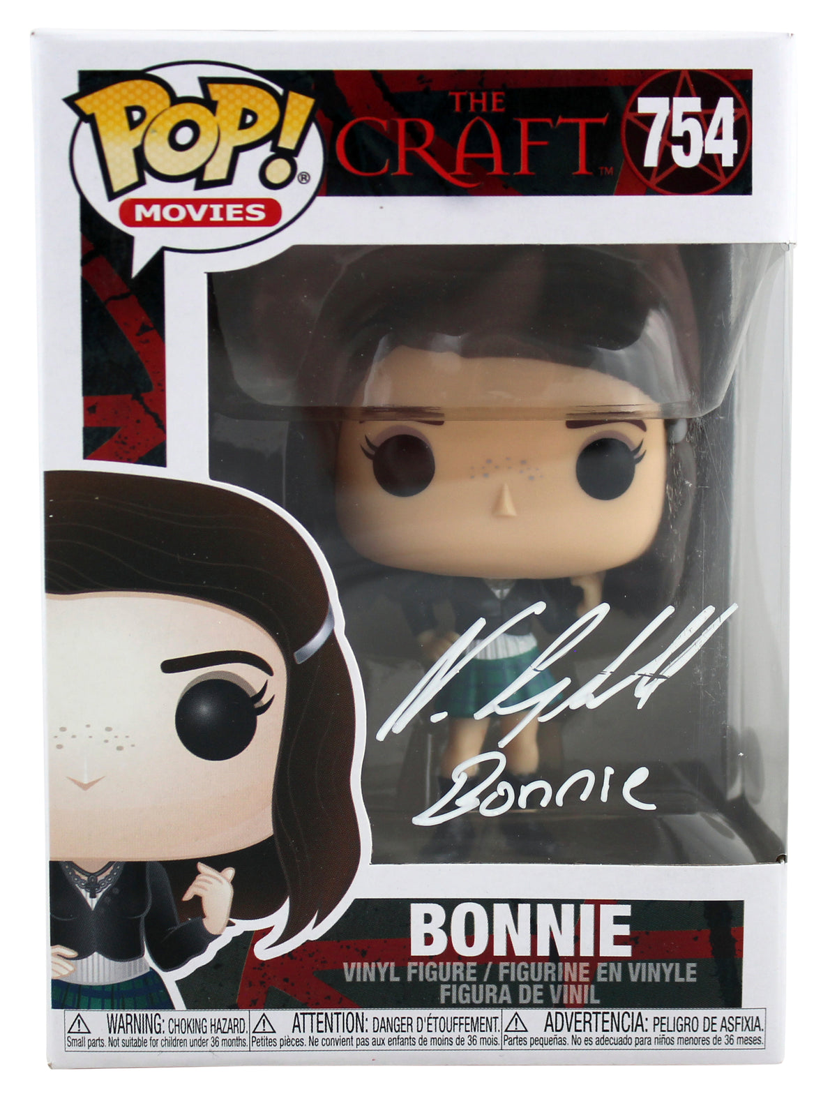 Neve Campbell The Craft Bonnie Signed #754 Funko Pop Vinyl Figure BAS #WE76994