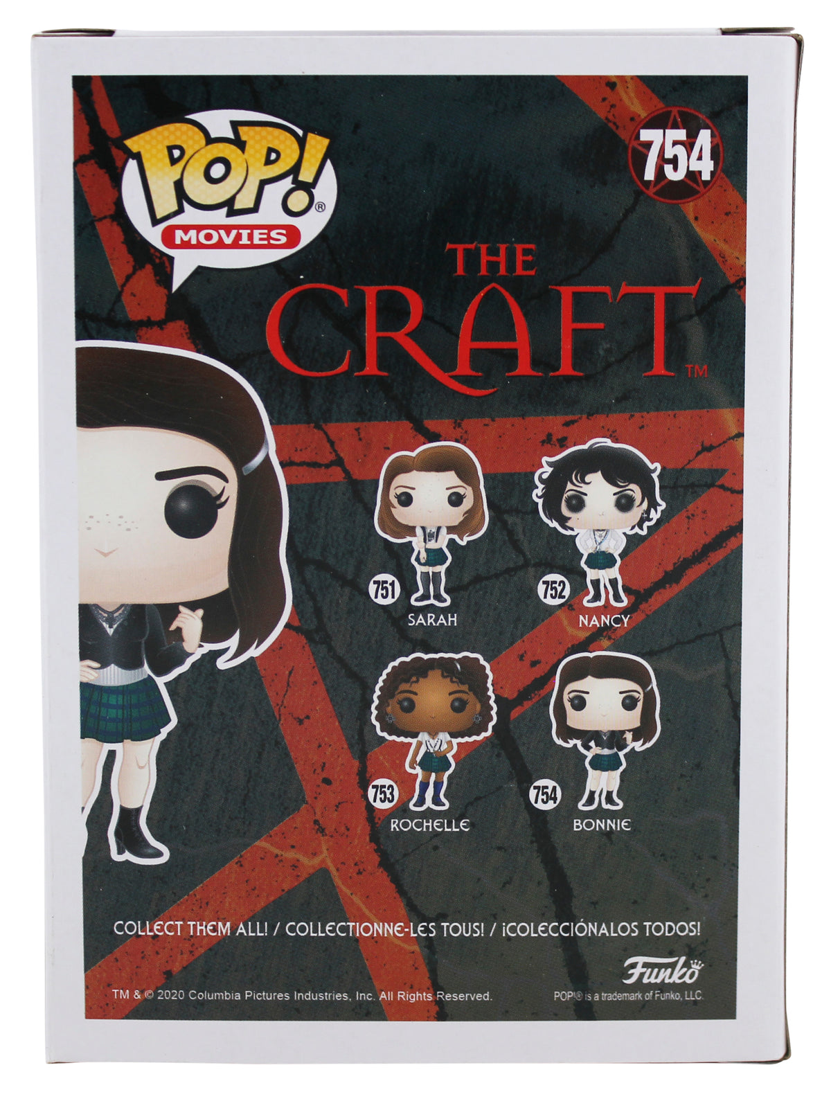 Neve Campbell The Craft Bonnie Signed #754 Funko Pop Vinyl Figure BAS #WE76994