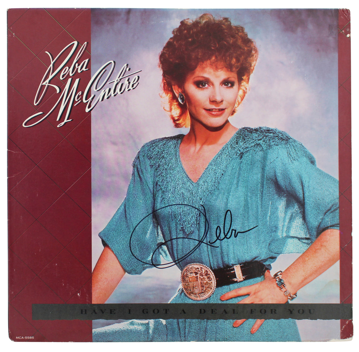 Reba McEntire Signed Have I Got A Deal For You Album Cover BAS #BF88936