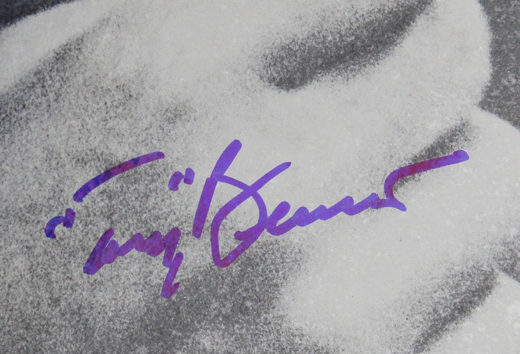 Tony Bennett Authentic Signed For Once In My Life Album Cover BAS #BF88870