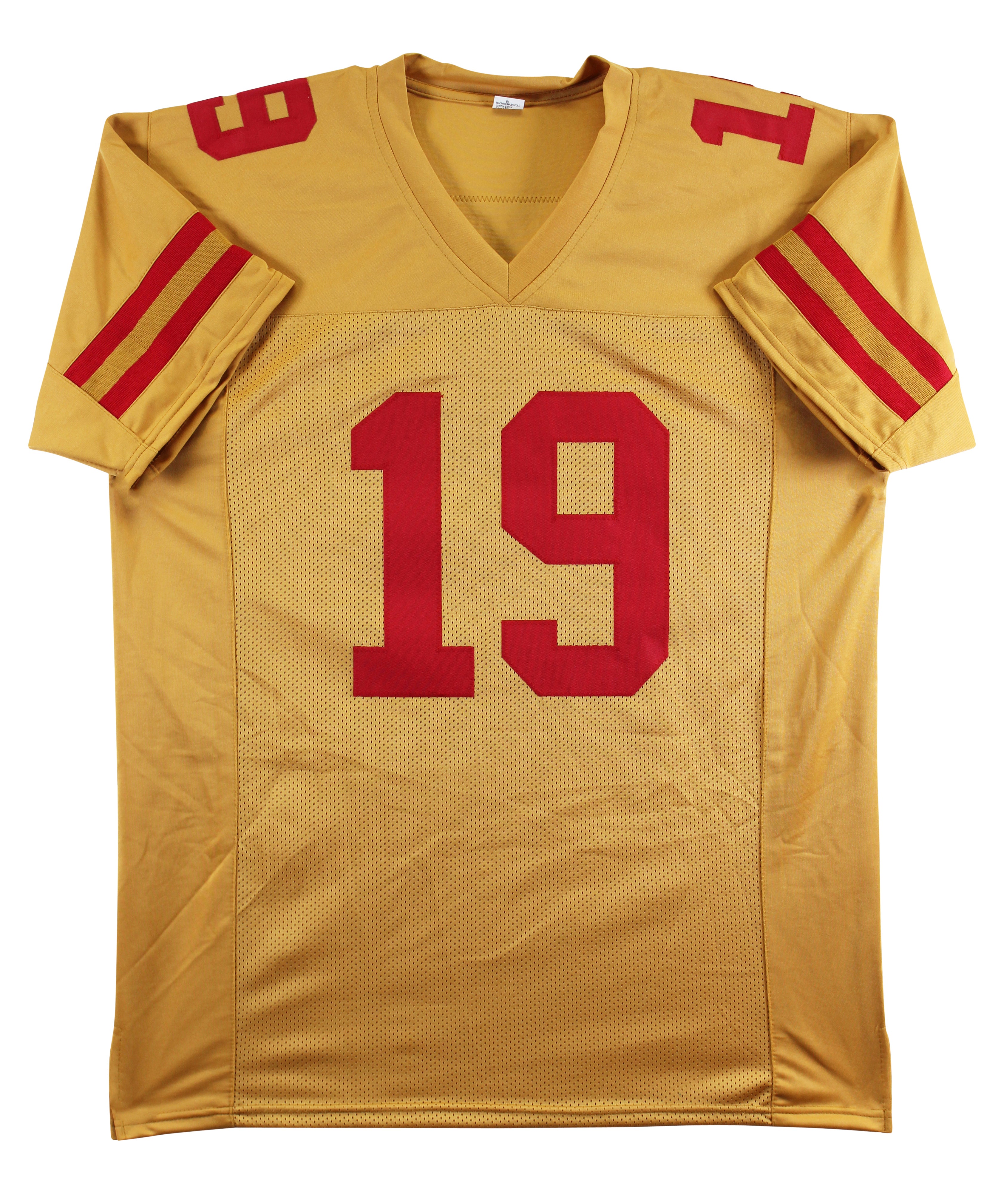 Deebo Samuel Authentic Signed Gold Pro Style Jersey Autographed JSA Witness