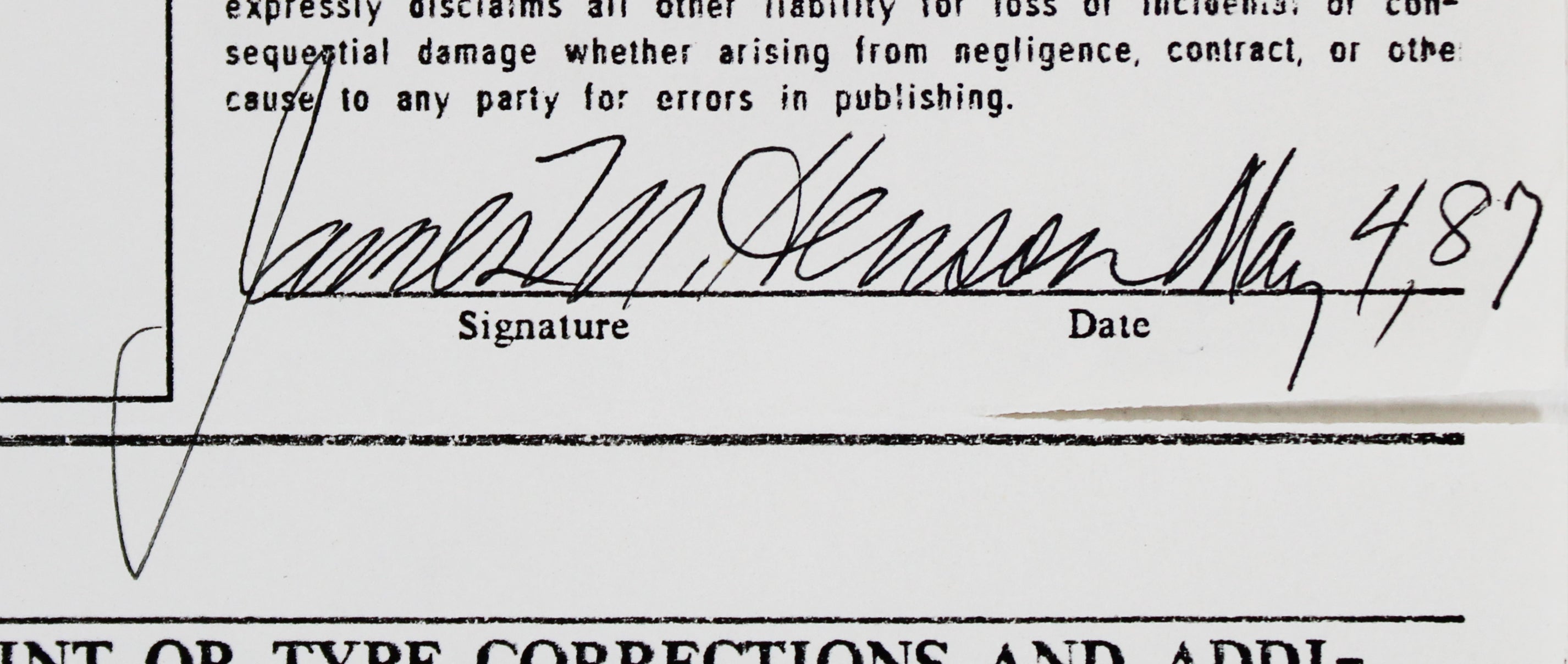 Jim Henson The Muppets Signed 8.5x11 Reference Sheet Document BAS #AB31378