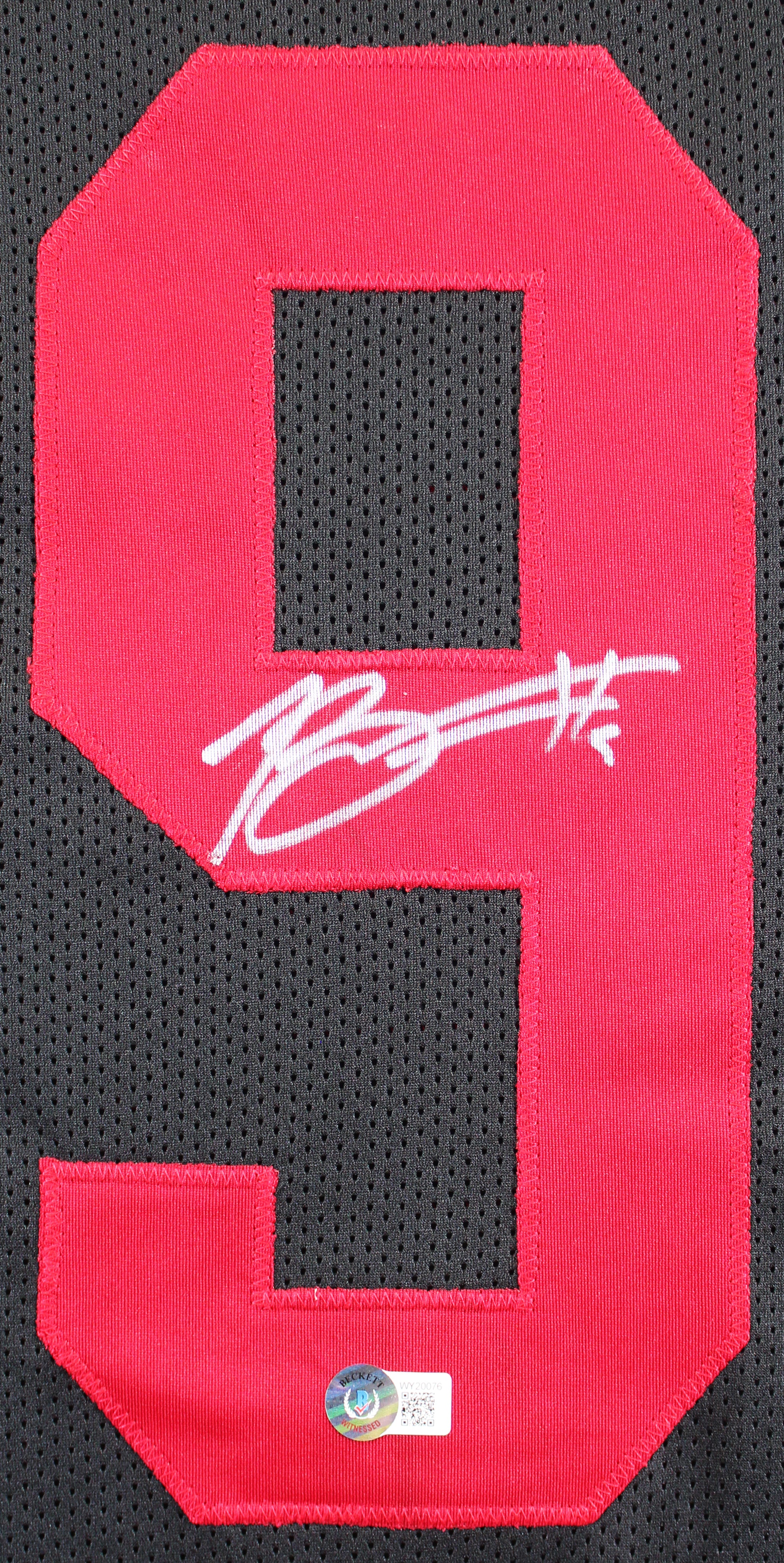 Alabama Bryce Young Authentic Signed Black Pro Style Jersey BAS Witnessed