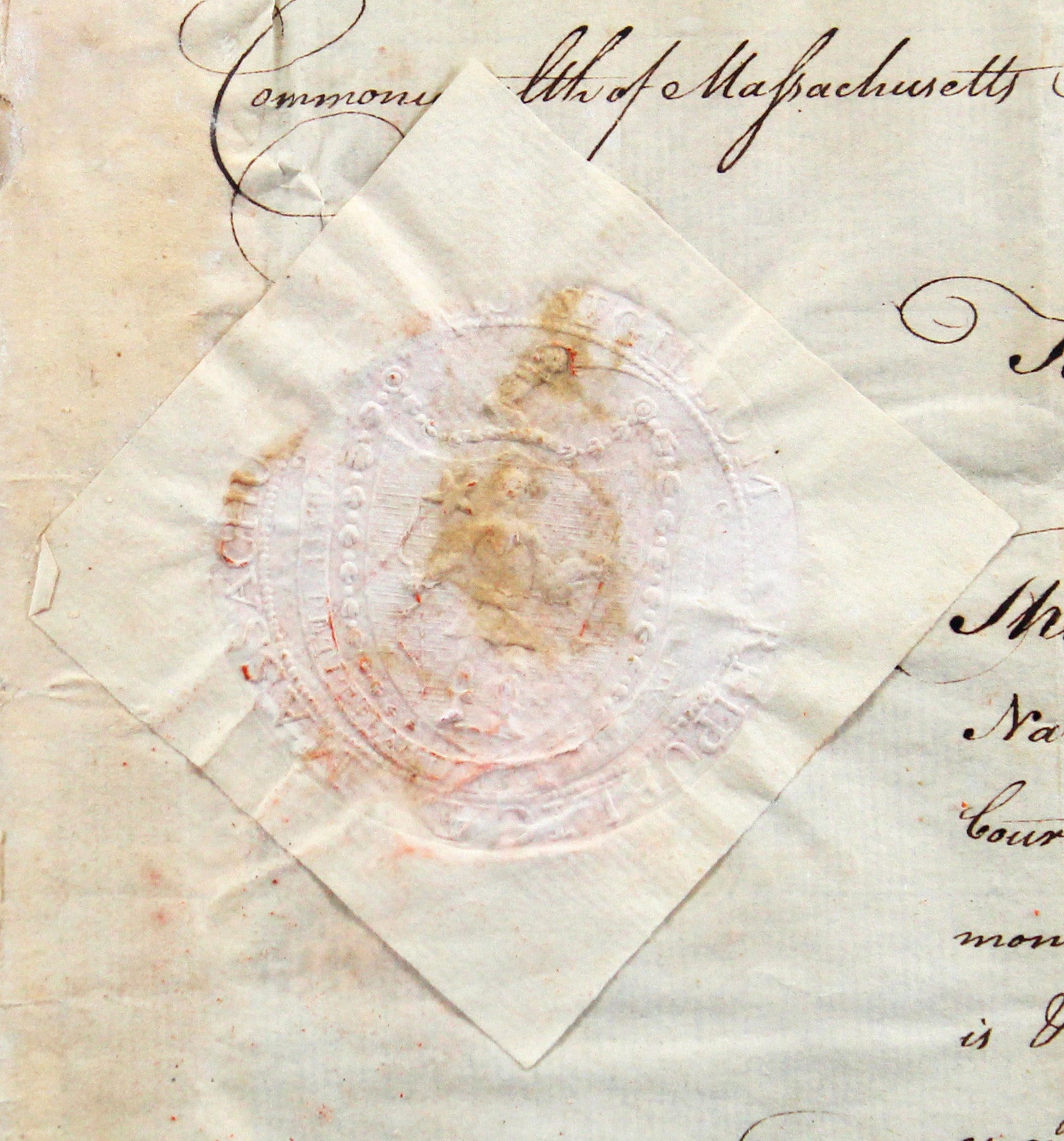John Hancock Signed 7.5x9 1783 Maritime Judicial Appointment Auto 9 BAS Slabbed