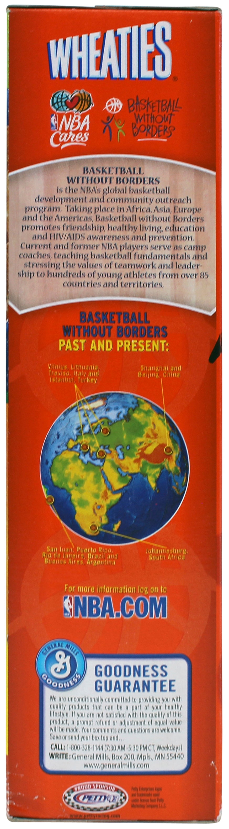 Heat Shaquille O'Neal Authentic Signed Wheaties Box BAS Witnessed #WX21028