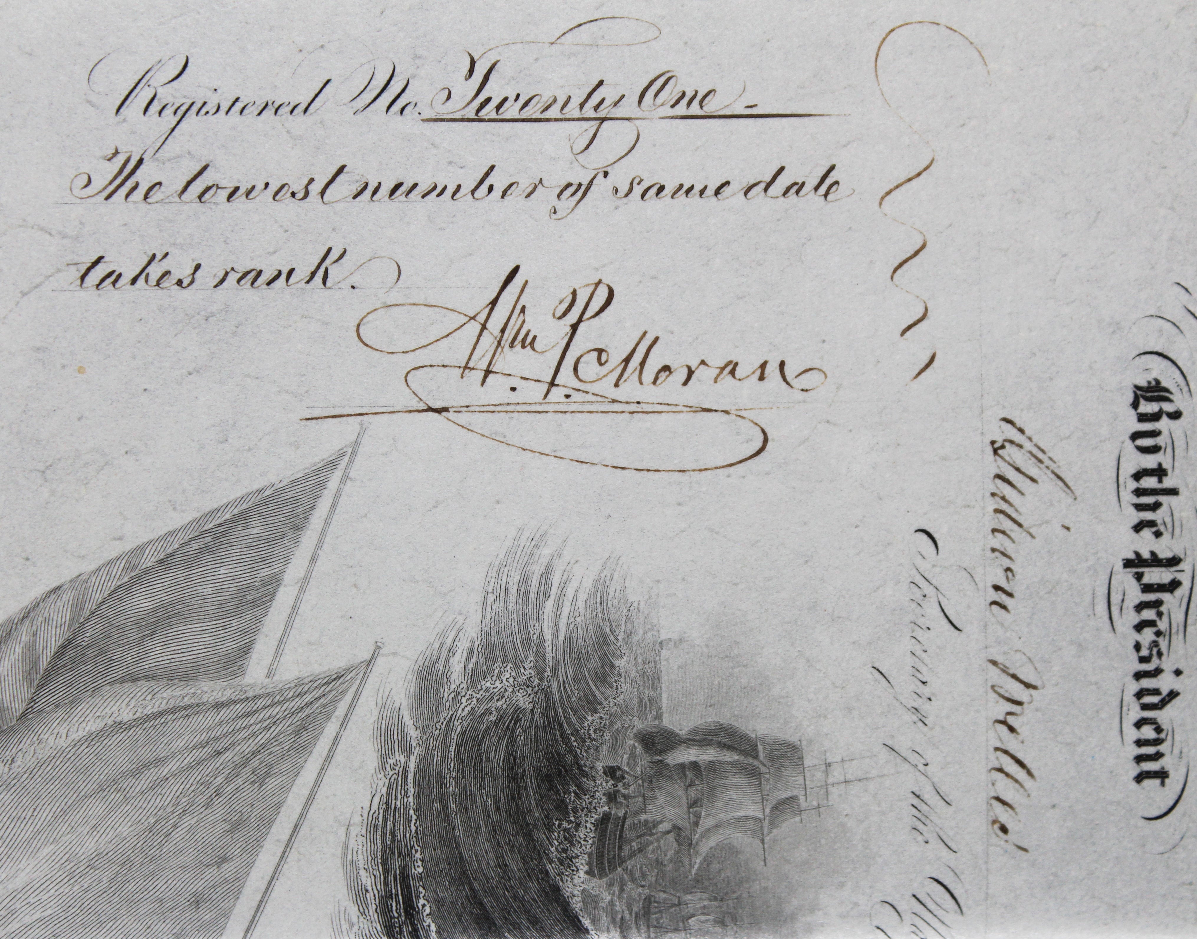 Andrew Johnson Signed 15.75x19.75 1868 Military Appointment BAS #AB77735