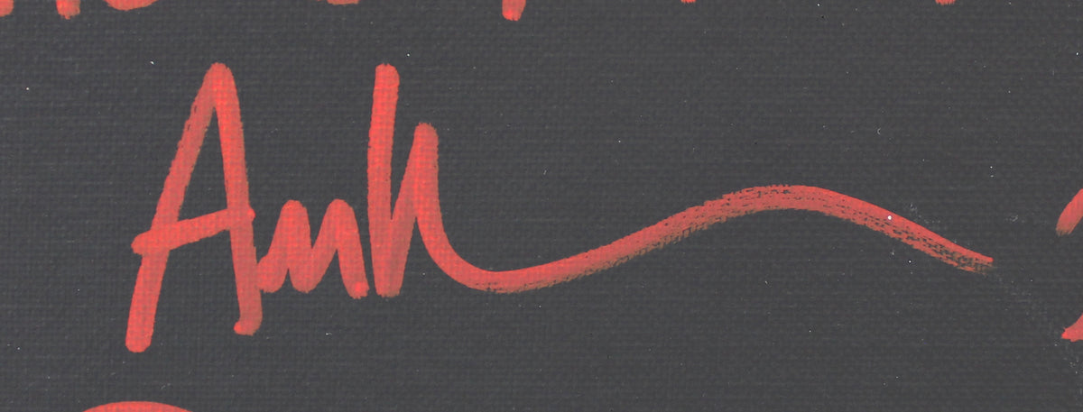 Ari Lehman "3x Inscribed" Signed 11x14 Canvas Hand-Drawn Sketch BAS Wit #WF59859