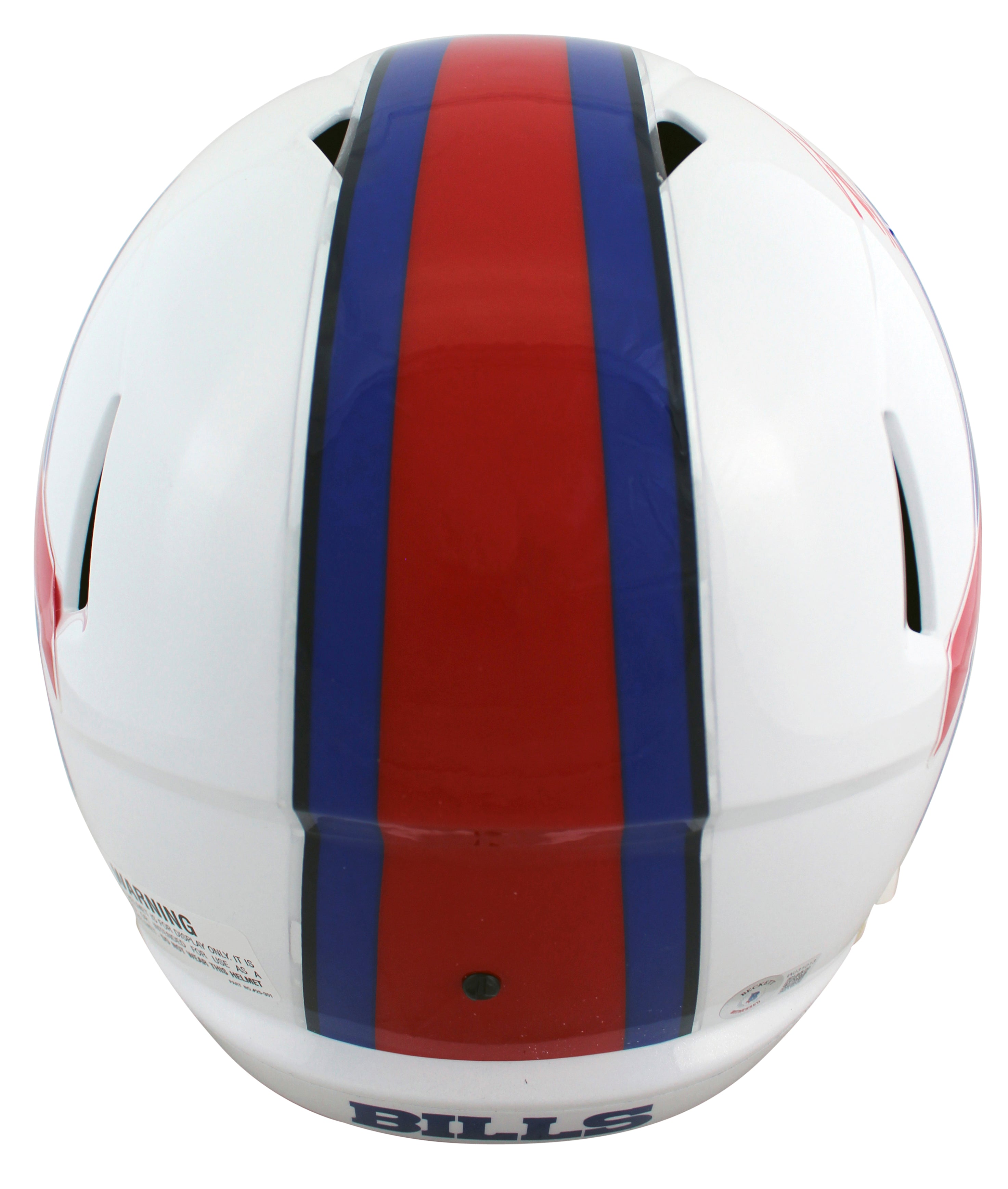Bills Stefon Diggs Signed Full Size Speed Rep Helmet w/ Red Sig BAS Witnessed