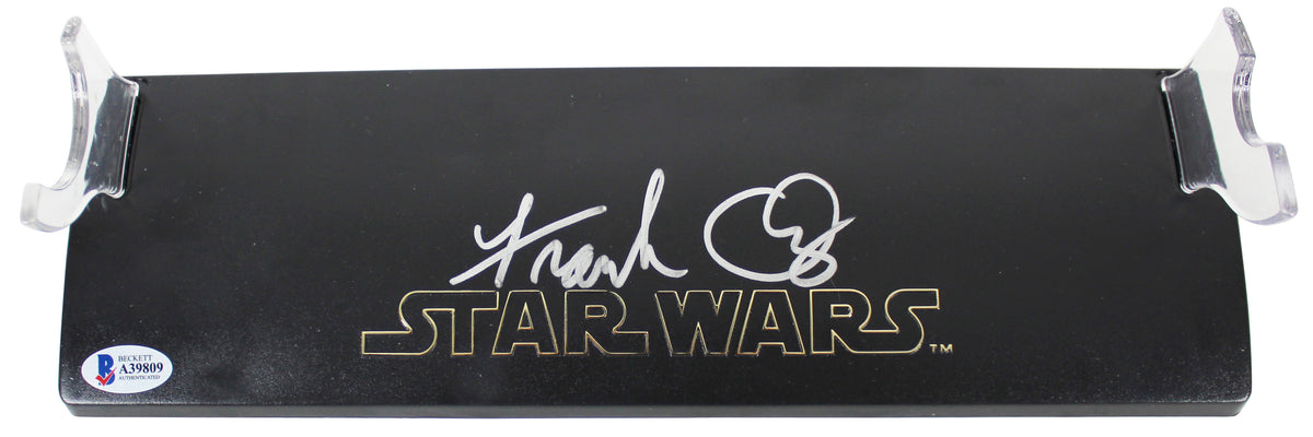 Frank Oz Star Wars Authentic Signed Yoda Force FX Lightsaber BAS #A39809