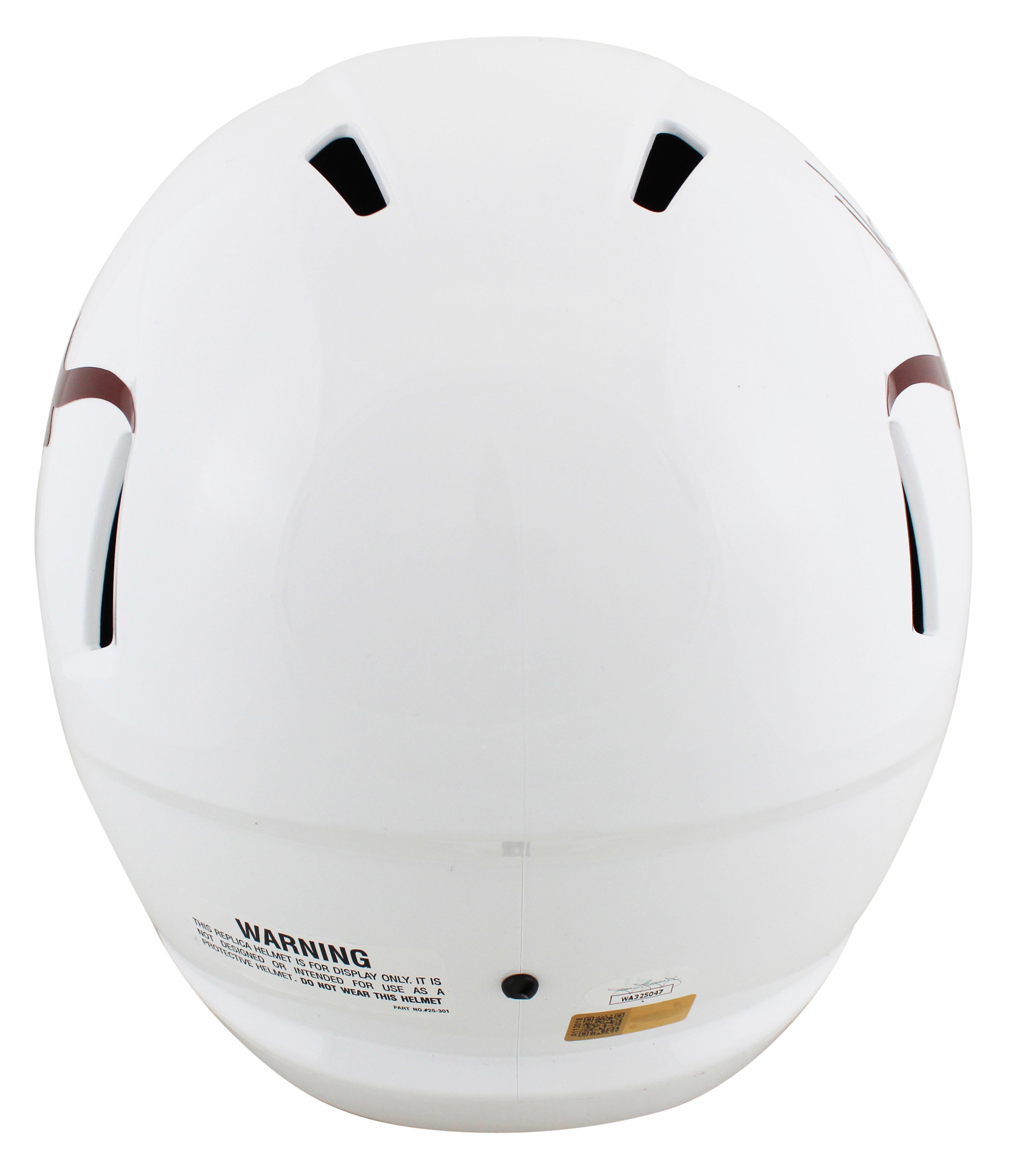 Texas Vince Young Authentic Signed Full Size Speed Rep Helmet JSA Witness