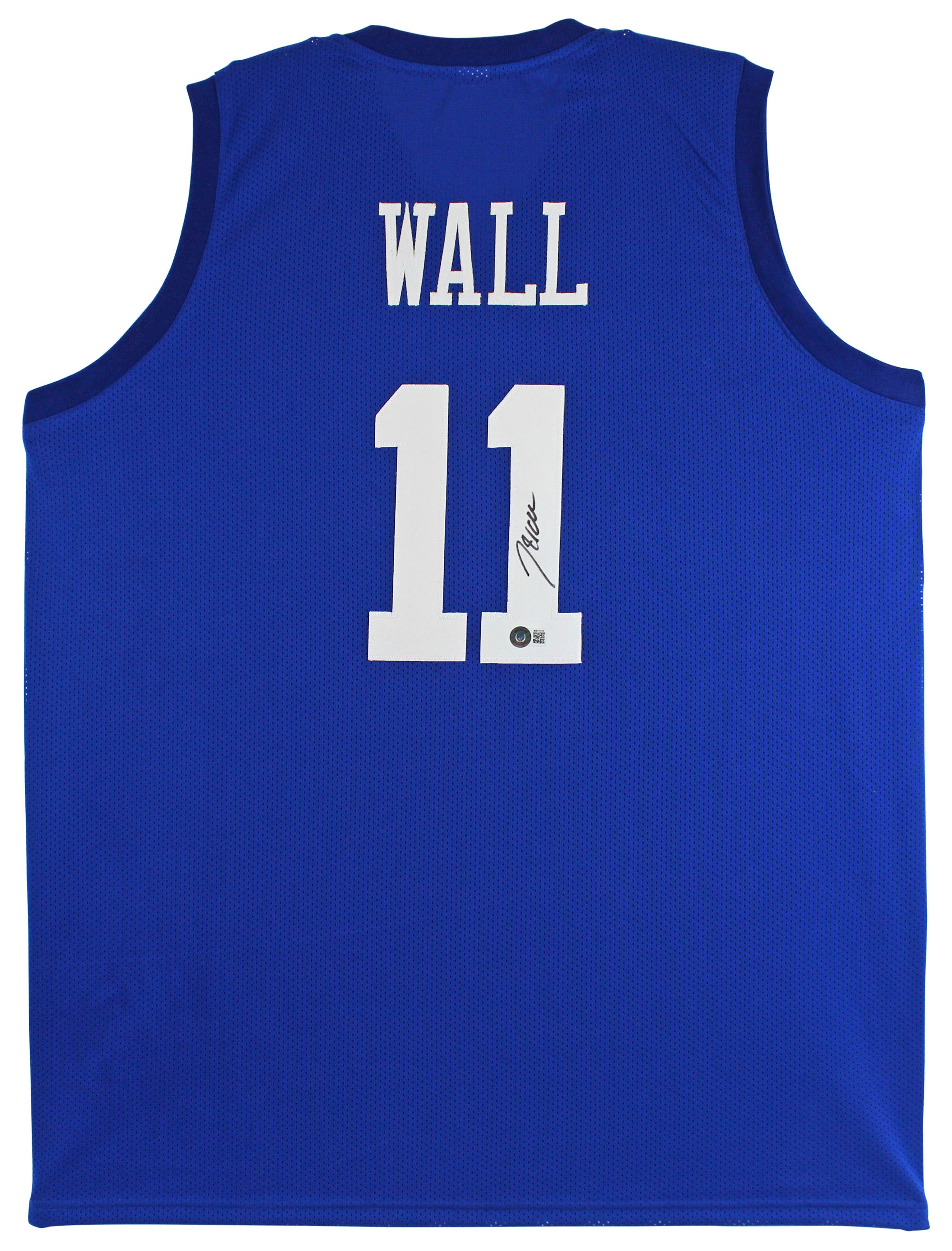 Kentucky John Wall Authentic Signed Blue Pro Style Jersey Autographed BAS