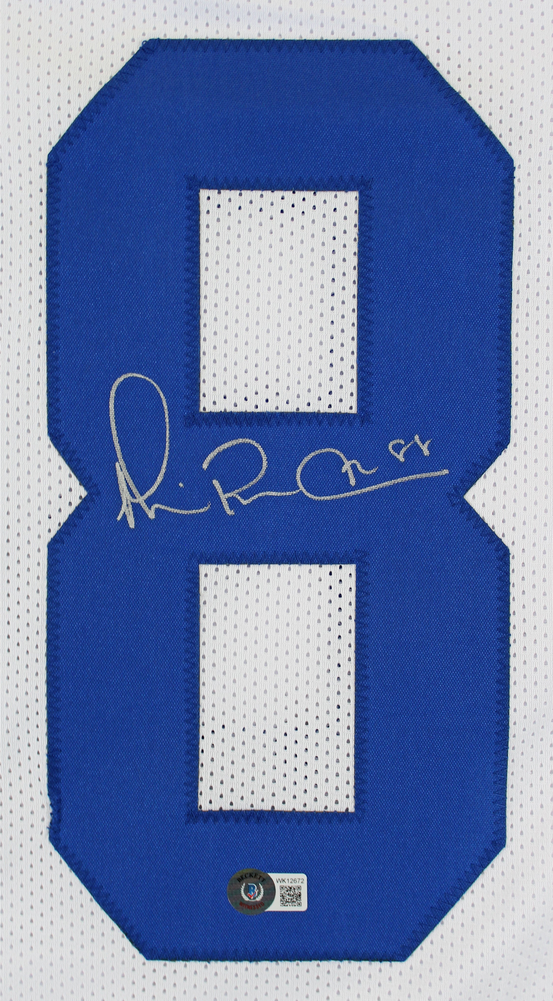 ** HOLIDAY DOORBUSTER ** Michael Irvin Authentic Signed White Pro Style Jersey Autographed BAS Witnessed