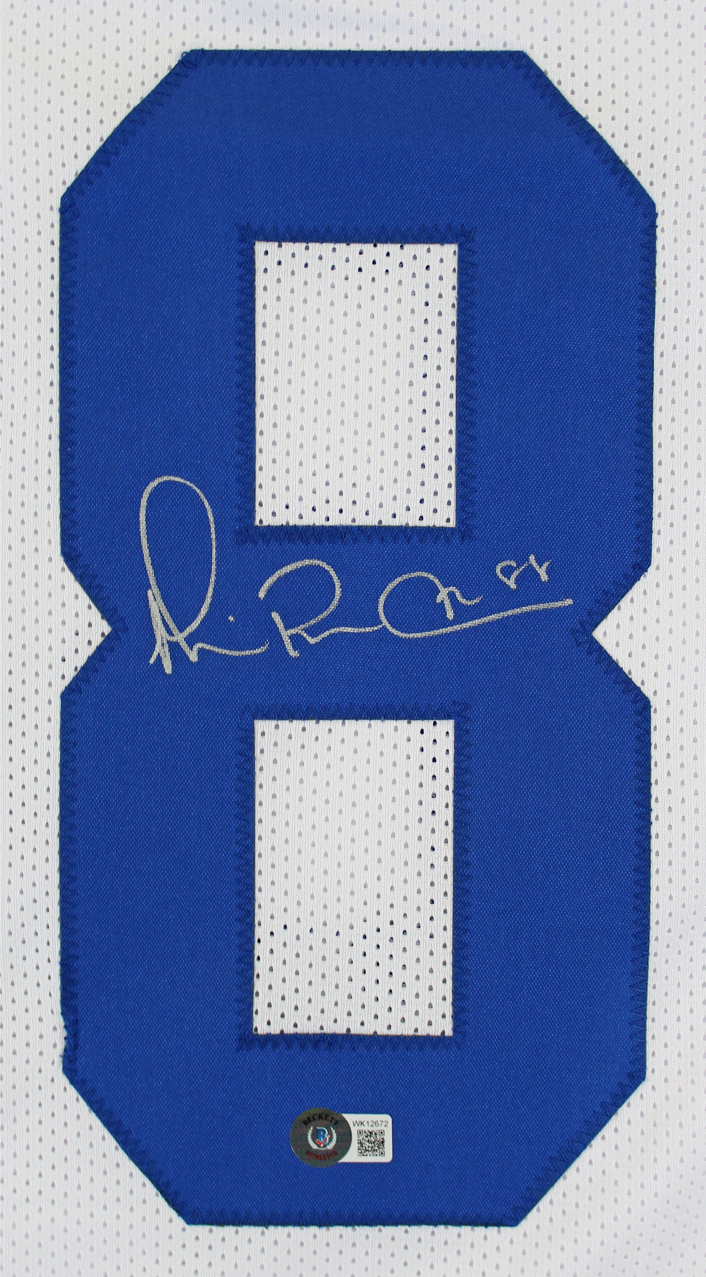 Michael Irvin Authentic Signed White Pro Style Framed Jersey BAS Witnessed