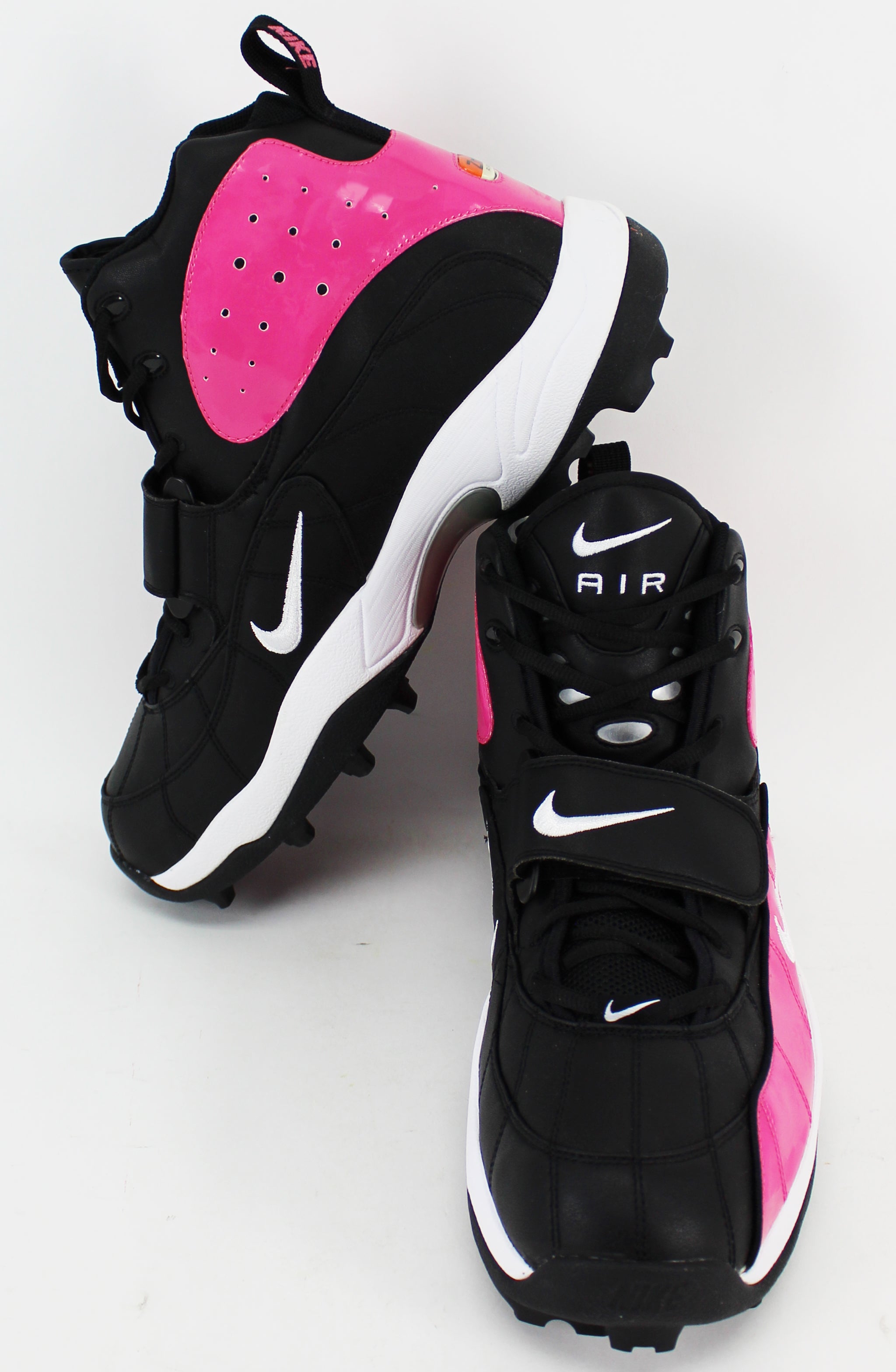 Nike Air Pro Shark Stove Cleats Black White Hot Pink (BCA) Size 16 New