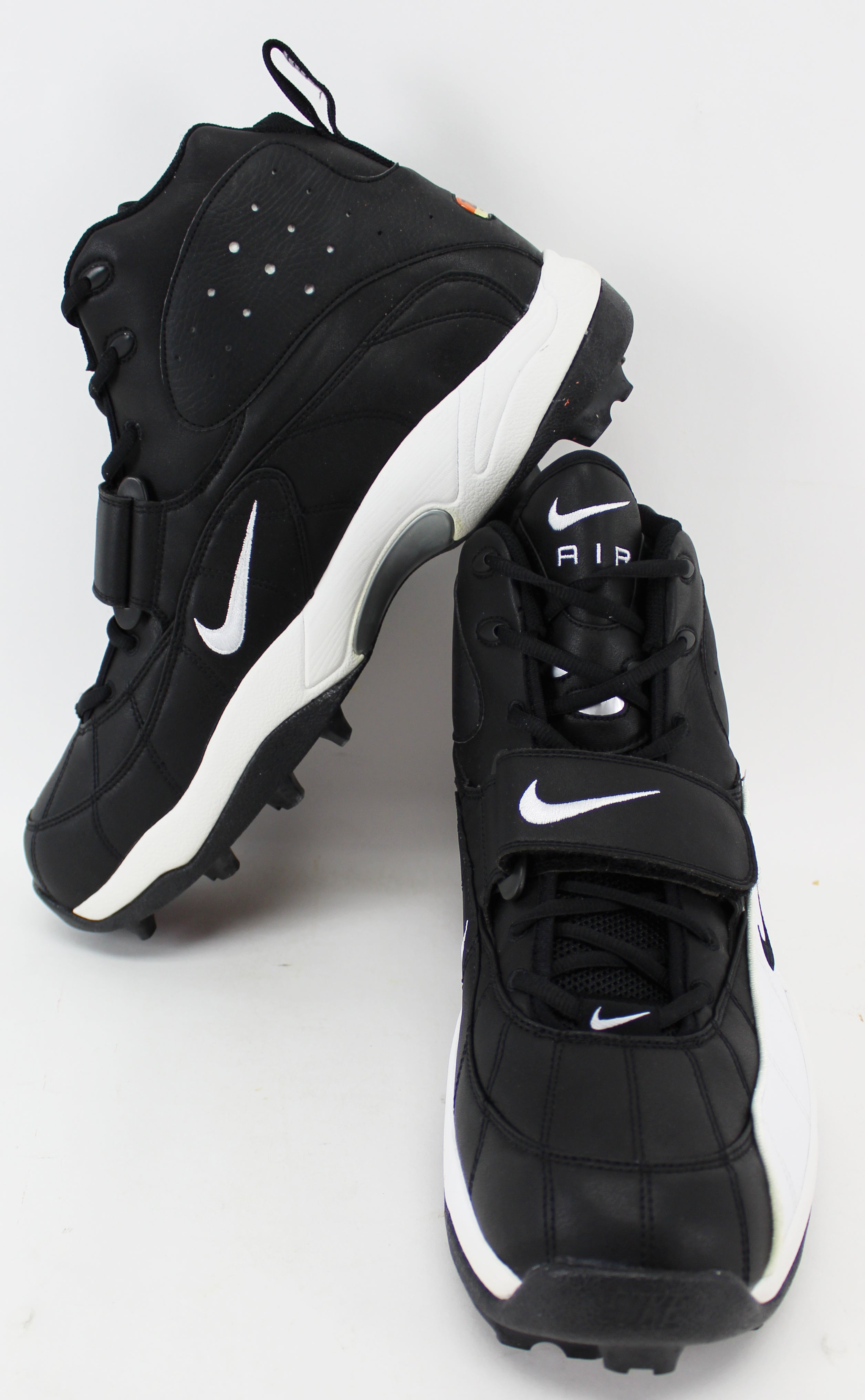 Nike Air Boss Pro Shark Cleats Black / White Size 12.5 New In Box
