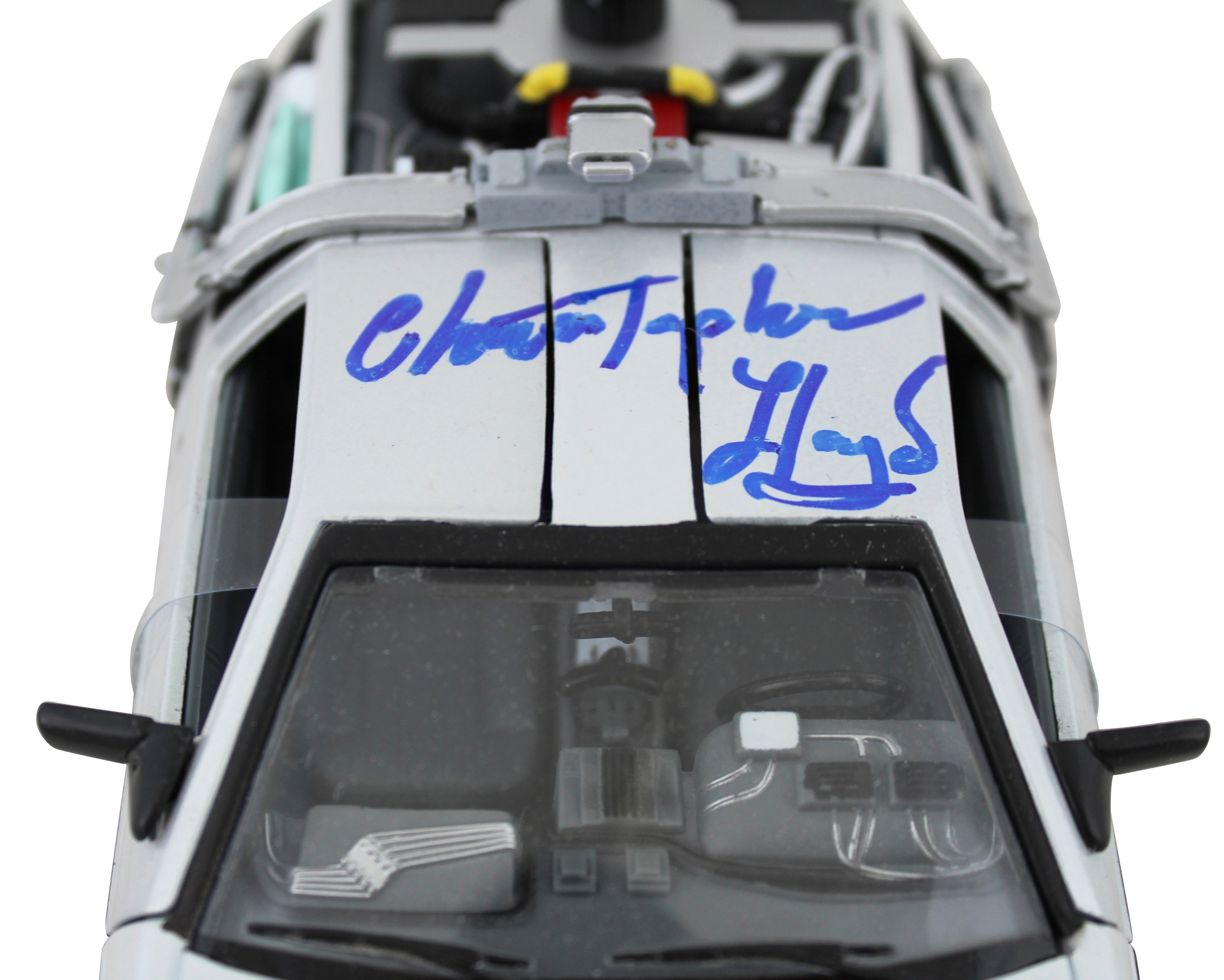 Christopher Lloyd Back To The Future 3 Signed Die Cast DeLorean JSA #LL04109