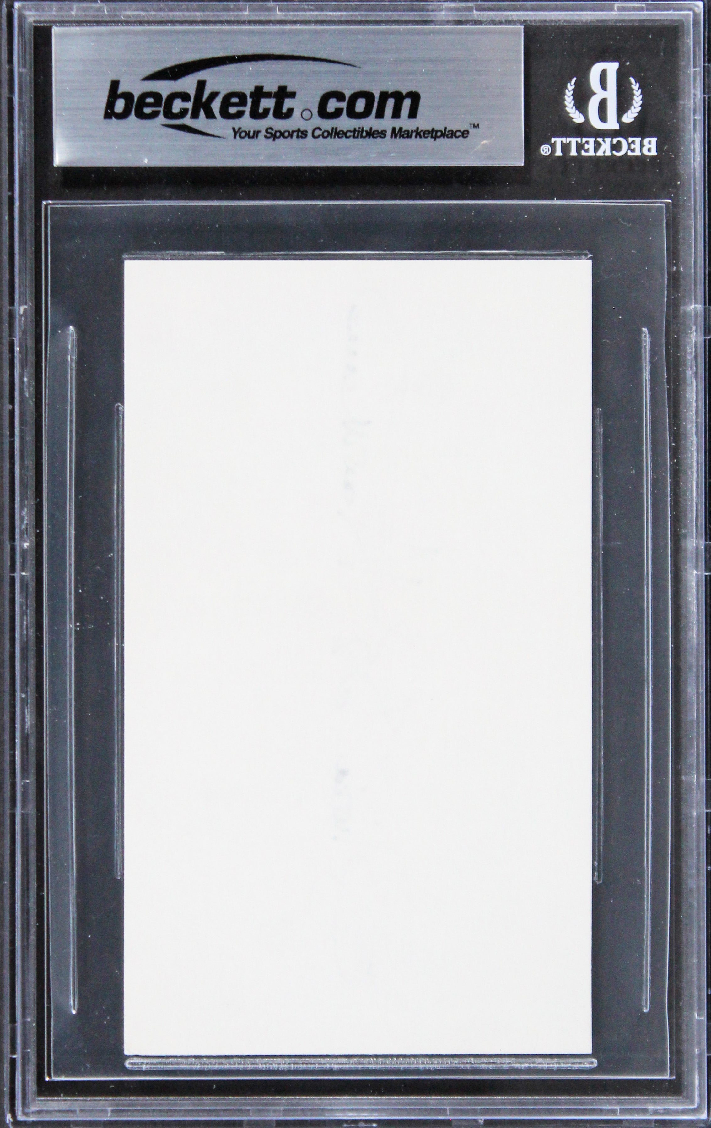 Olivia De Havilland Gone with the Wind Signed 3x5 Index Card BAS Slabbed