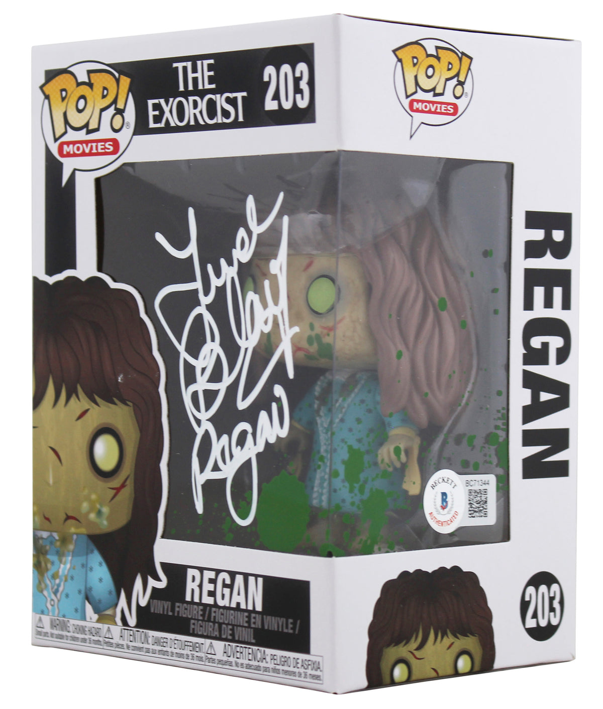 Linda Blair The Exorcist "Regan" Signed #203 Funko Pop Vinyl Figure BAS