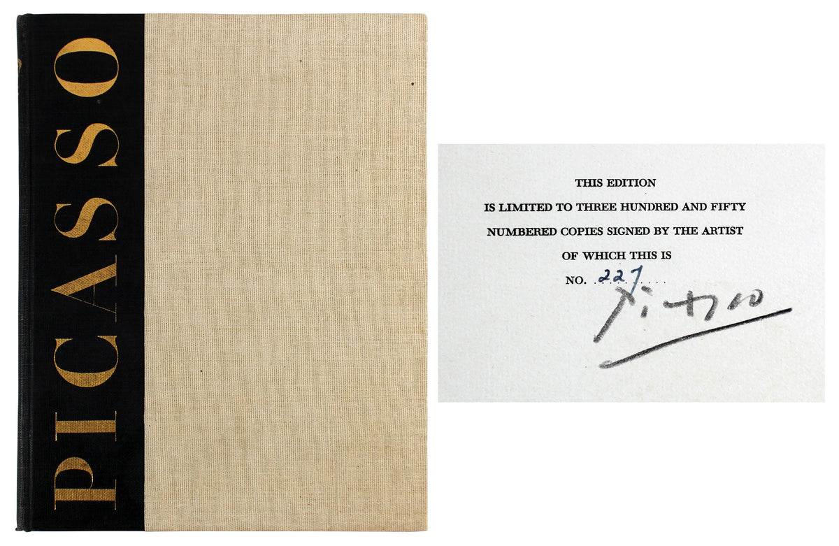 Pablo Picasso Signed The Recent Years, 1939-1946 Hard Cover Book LE #227/350 BAS