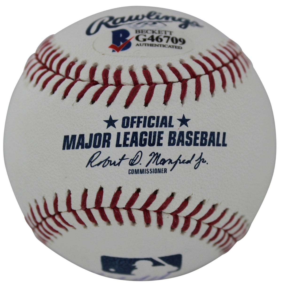 Yankees Miguel Andújar Authentic Signed Oml Baseball Autographed BAS #G46709