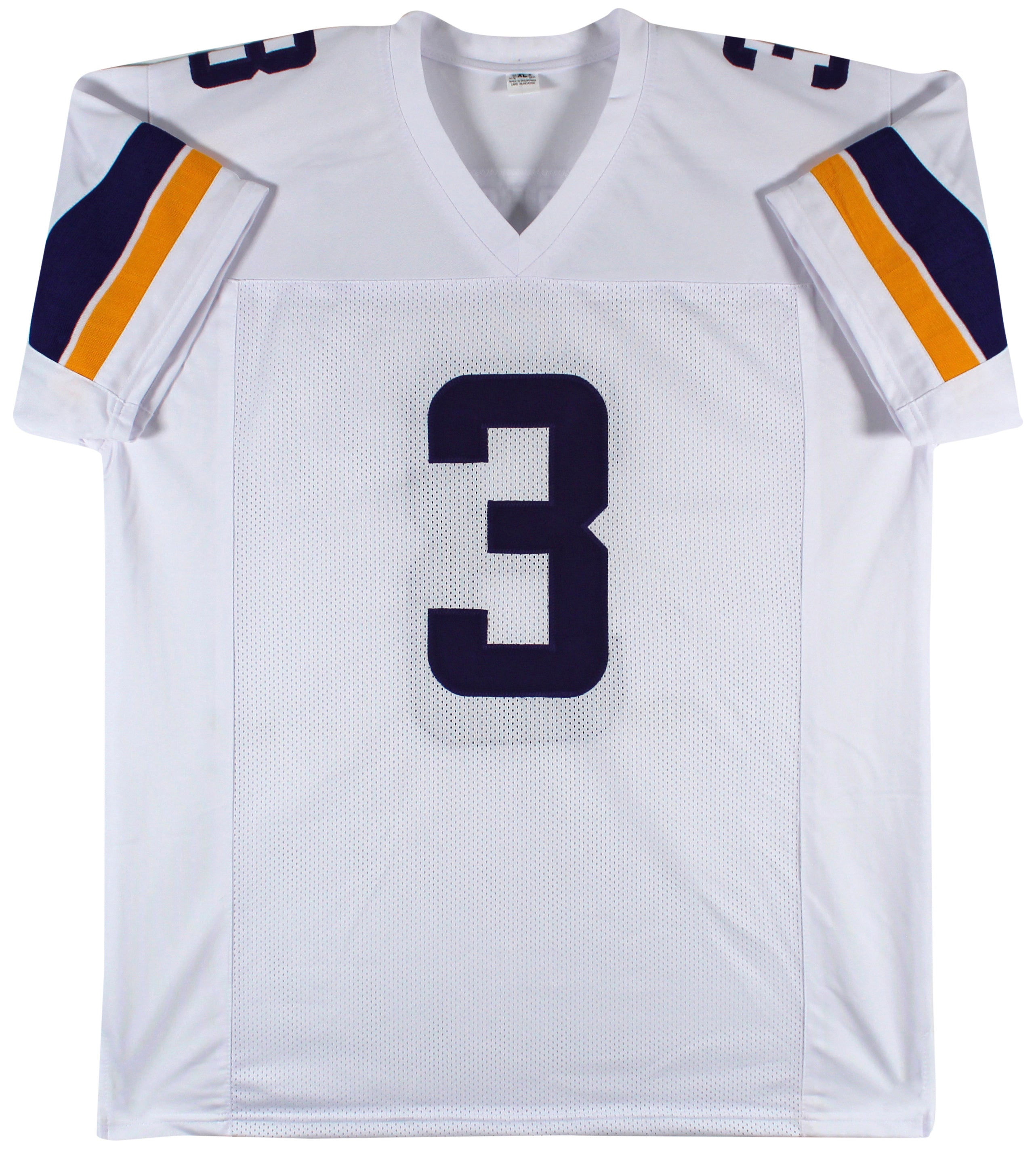 Jordan Addison Authentic Signed White Pro Style Jersey BAS Witnessed