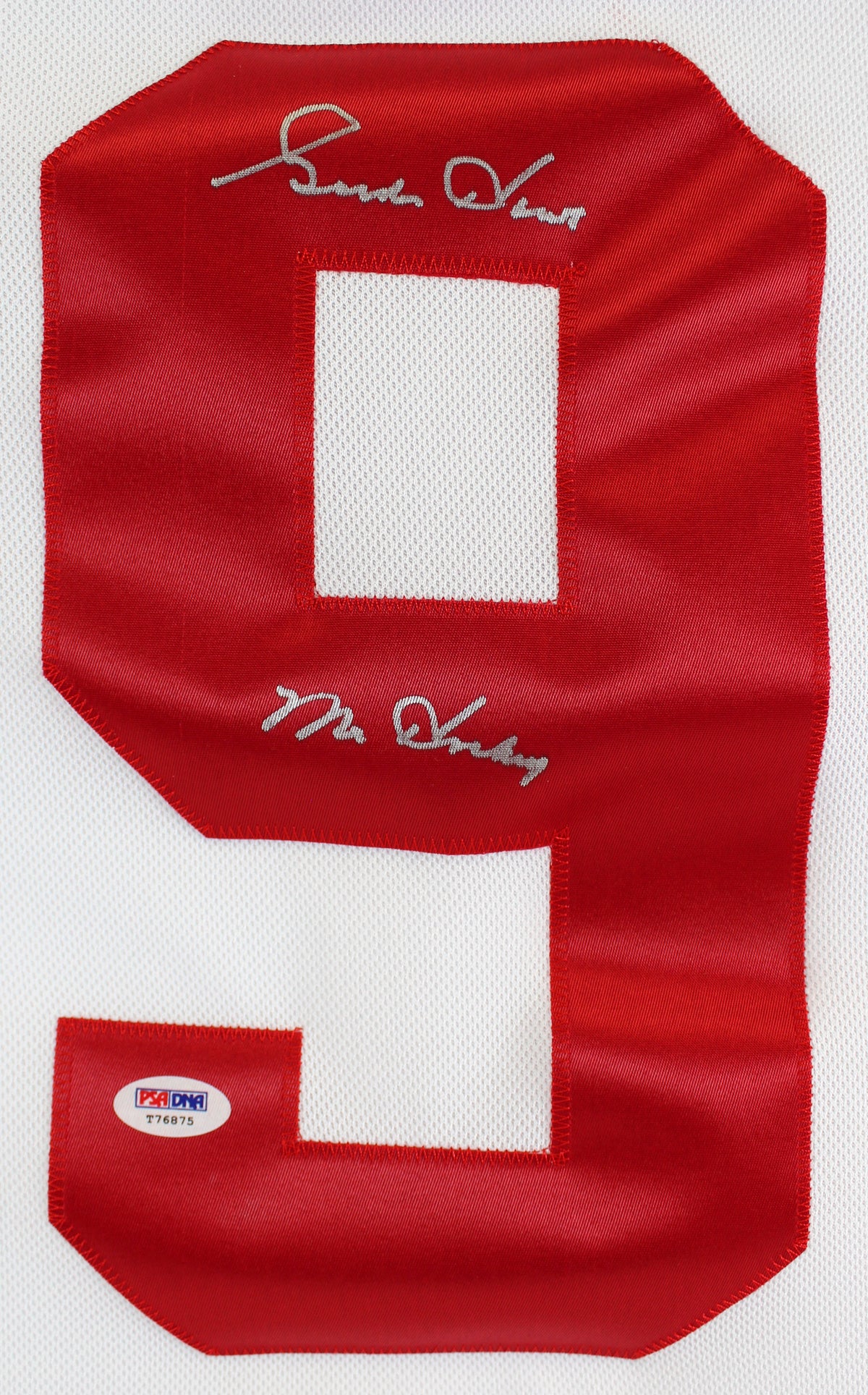 Red Wings Gordie Howe Mr. Hockey Signed White Adidas Jersey Auto 10! PSA #T76875
