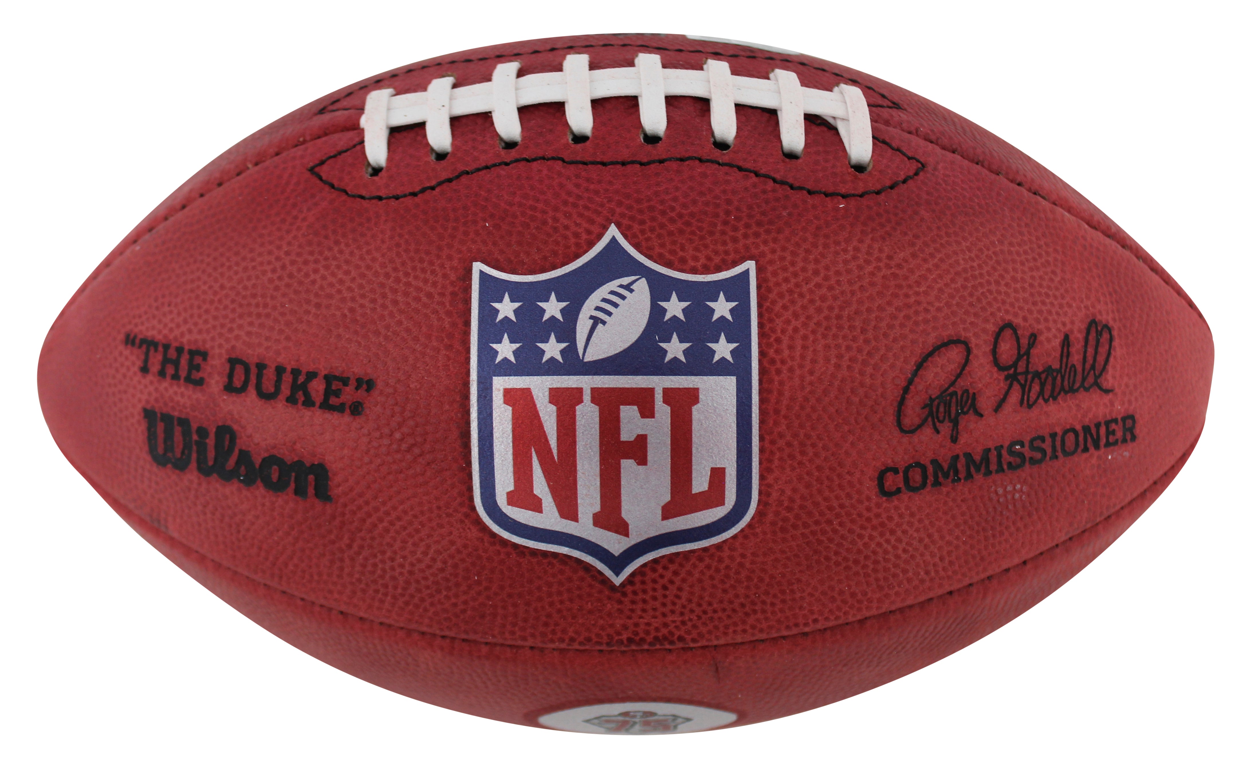 49ers Joe Montana Signed Official Wilson "The Duke" 75th Nfl Football BAS