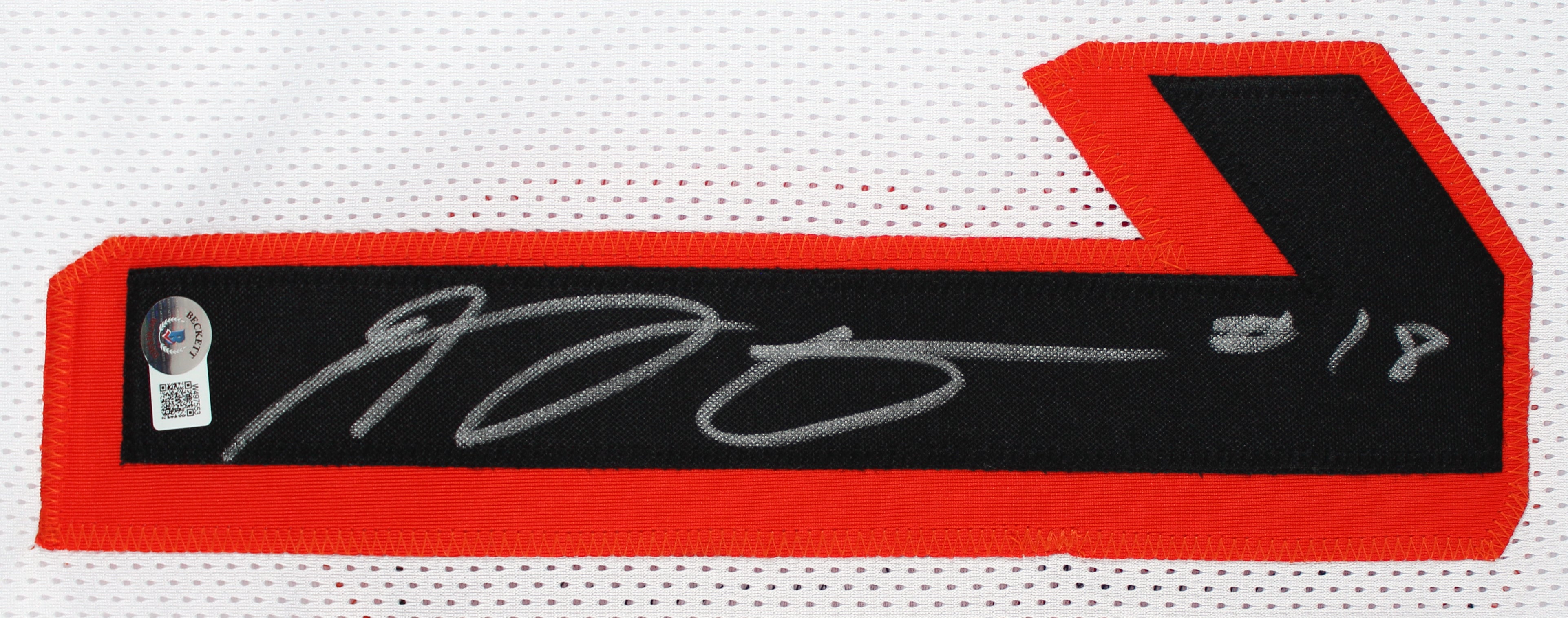 A.J. Green Authentic Signed White Pro Style Jersey BAS Witnessed