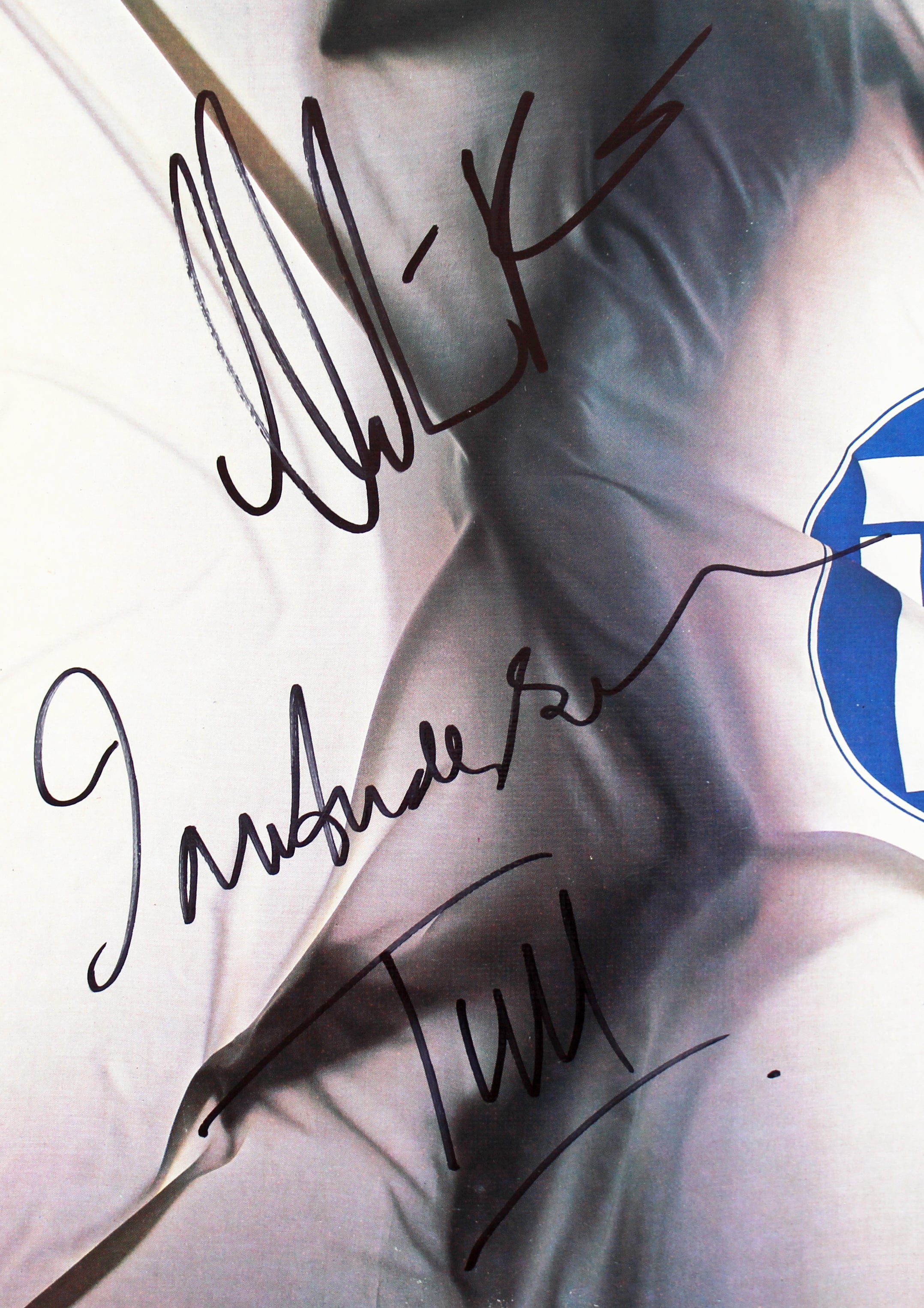 Ian Anderson & Martin Barre Jethro Tull Signed Under Wraps Album Cover BAS