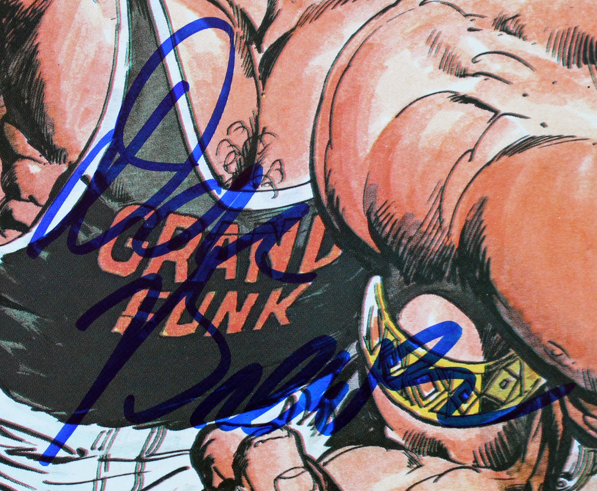 Don Brewer and Mel Schacher Grand Funk Signed Album Cover BAS #BH027683