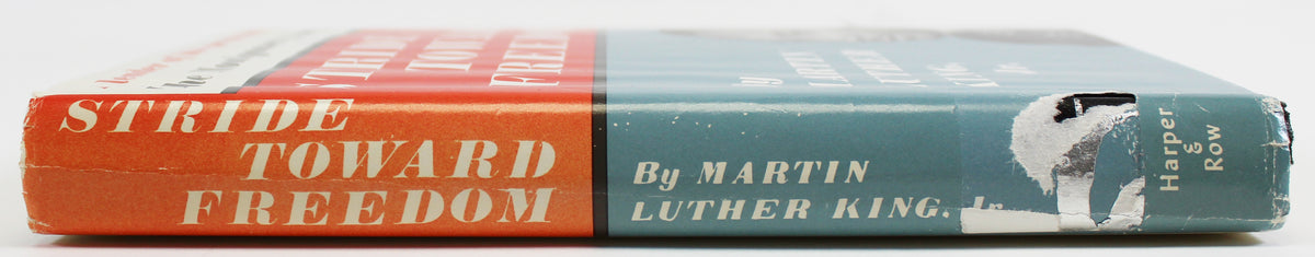 Martin Luther King Jr.  Signed Stride Toward Freedom Hard Cover Book PSA #S08194