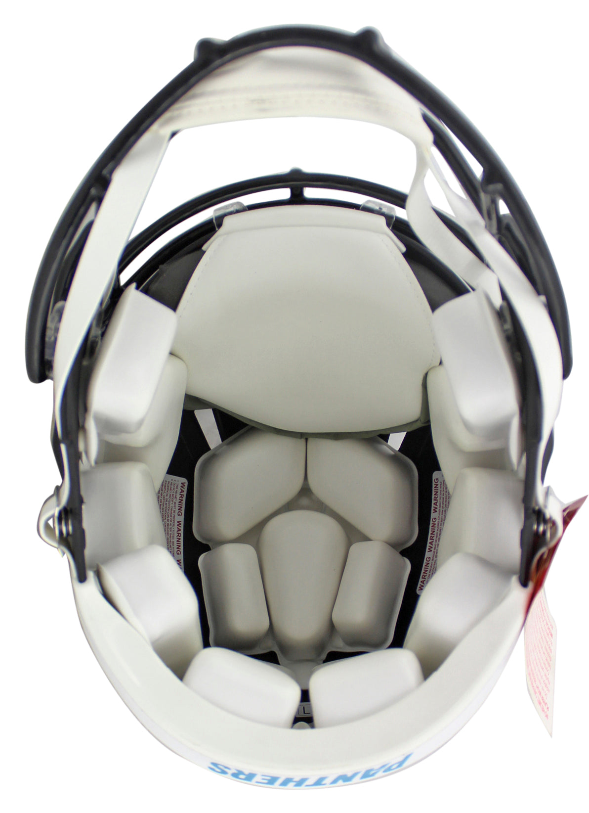 Panthers Luke Kuechly "Keep Pounding" Signed Proline Full Size Speed Helmet BAS