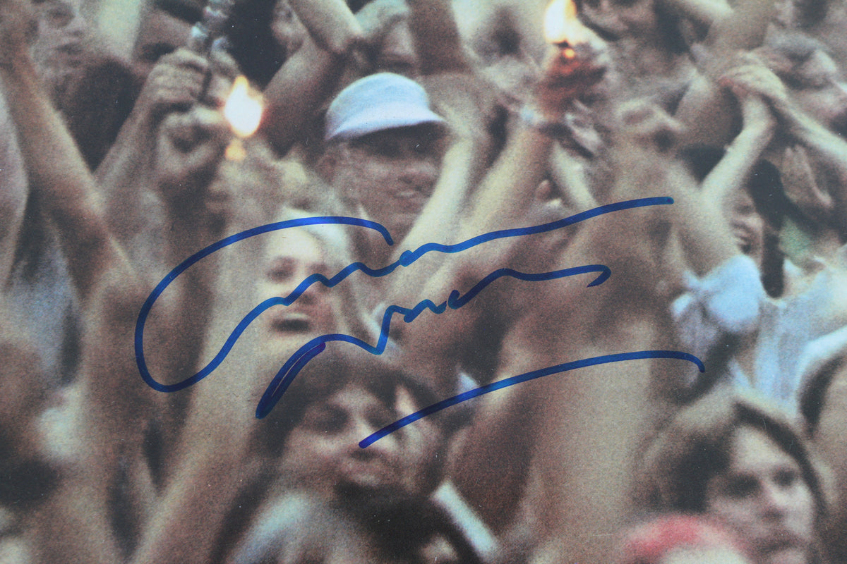 Graham Nash Crosby & Nash Authentic Signed Live Album Cover BAS #BG79184
