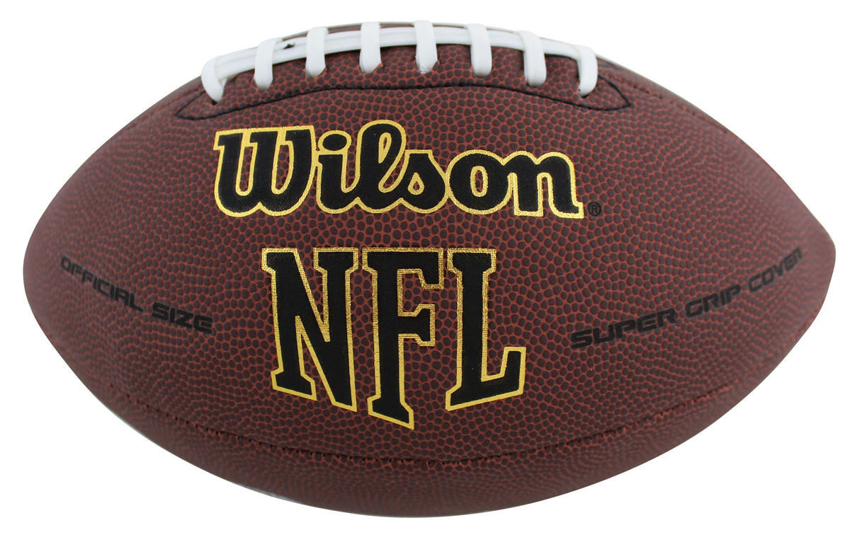 Bills Doug Flutie Authentic Signed Wilson Super Grip Nfl Football BAS Witnessed