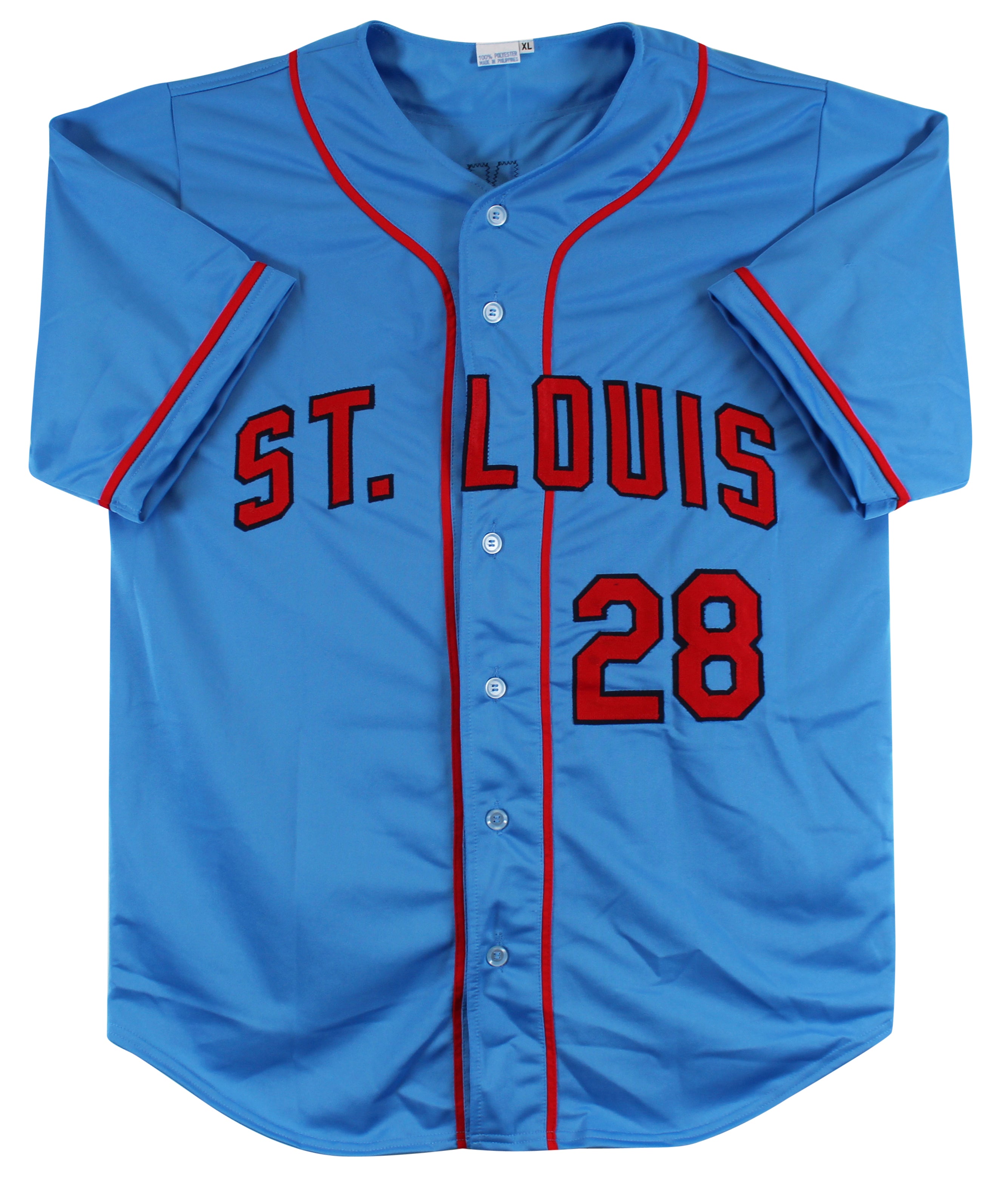 Nolan Arenado Authentic Signed Blue Pro Style Jersey w/ Red #s Autographed JSA