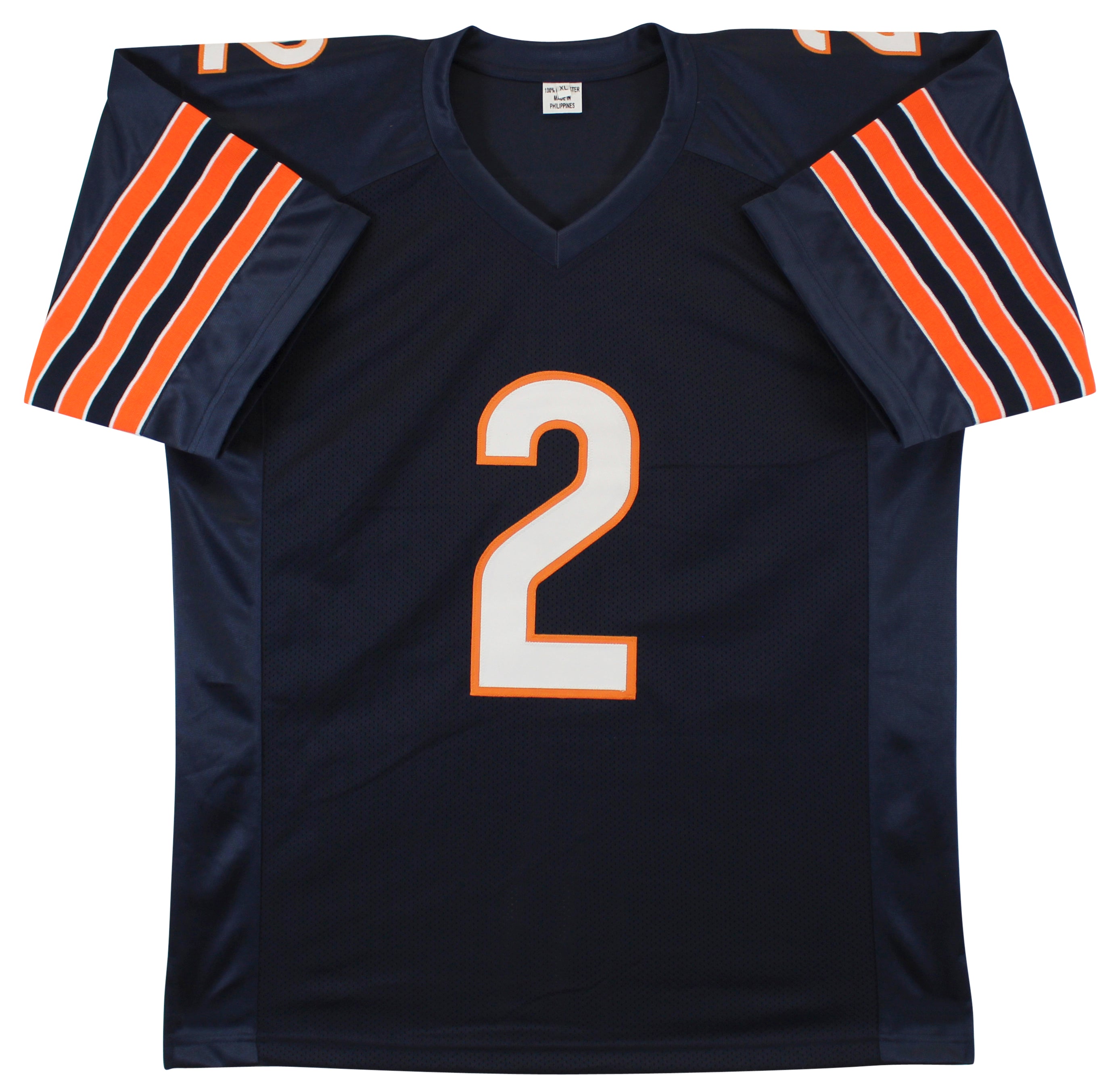 D.J. Moore Authentic Signed Navy Pro Style Jersey Autographed BAS Witnessed