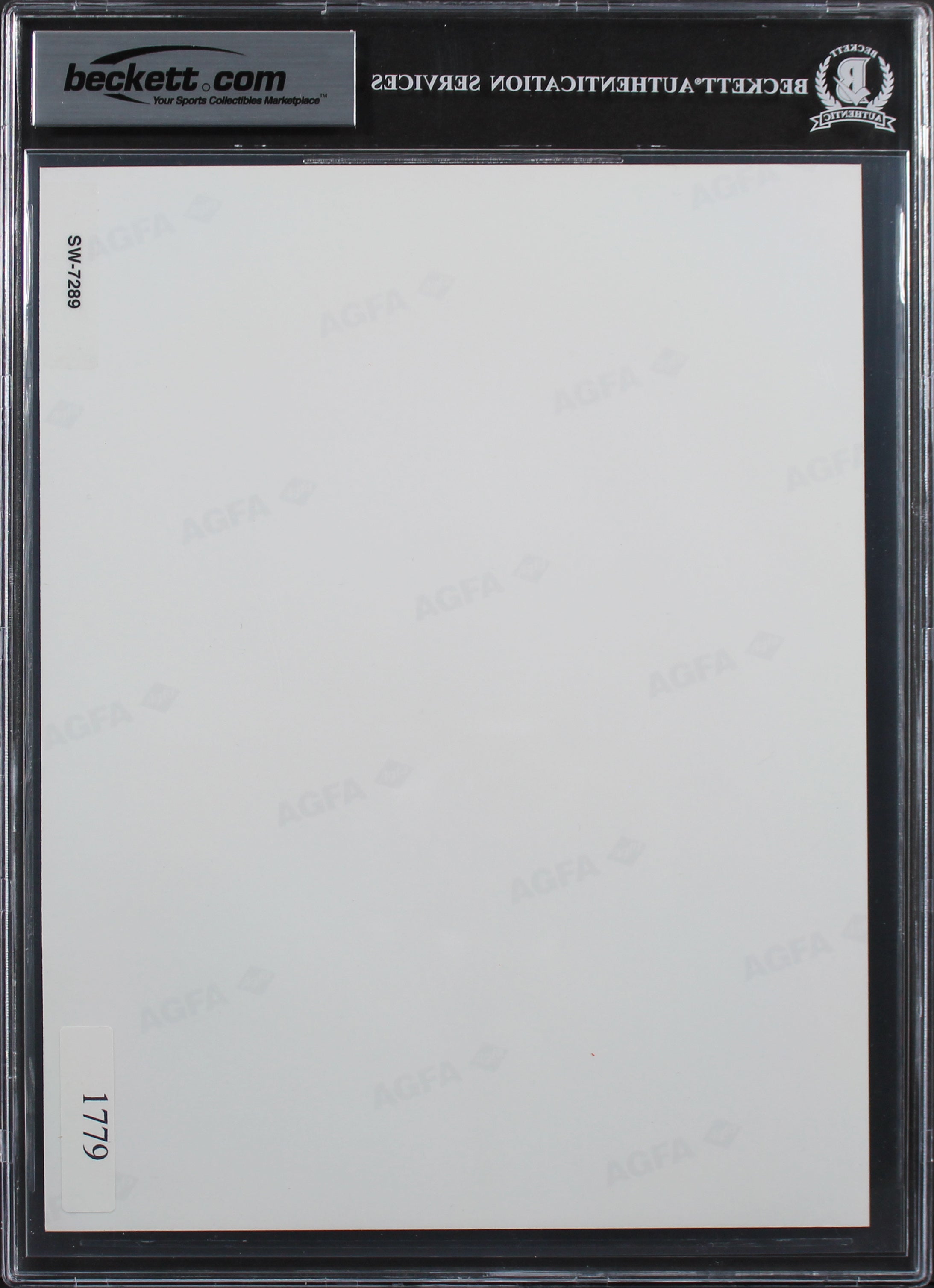 Kenny Baker & Warwick Davis Star Wars Signed 8x10 Photo Auto Graded 10! BAS Slab