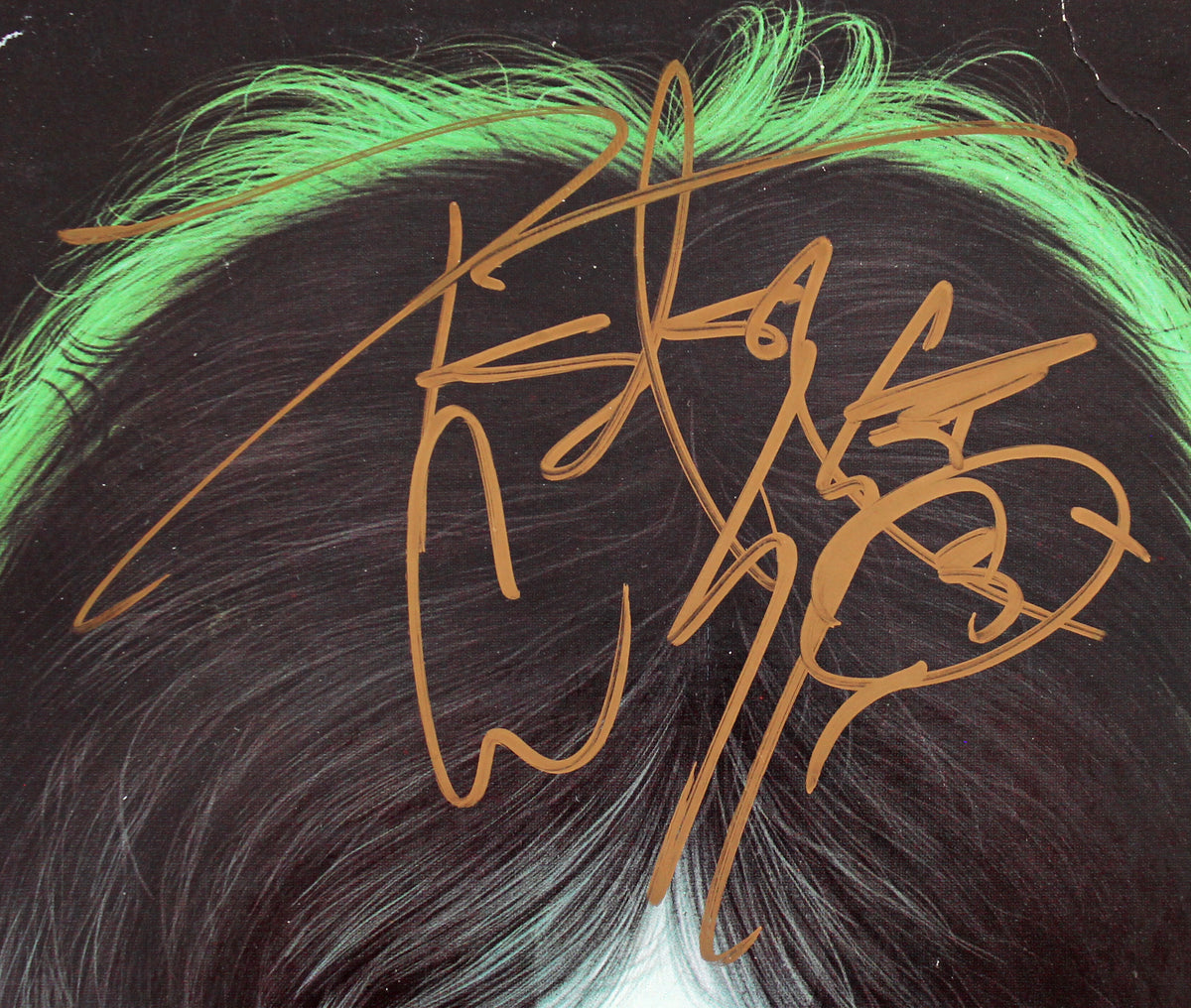 Peter Criss KISS Authentic Signed Album Cover Autographed BAS #BG90655