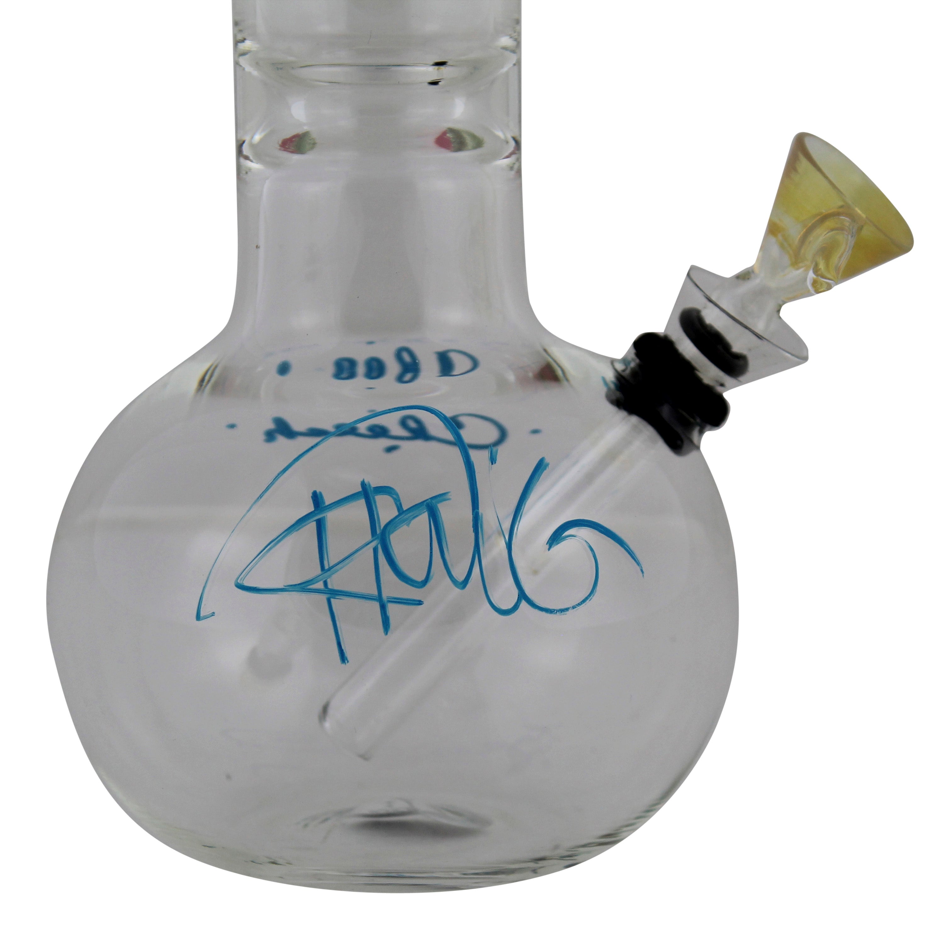 Cheech Marin & Tommy Chong Up in Smoke Signed Glass Water Pipe BAS Wit #WZ12140
