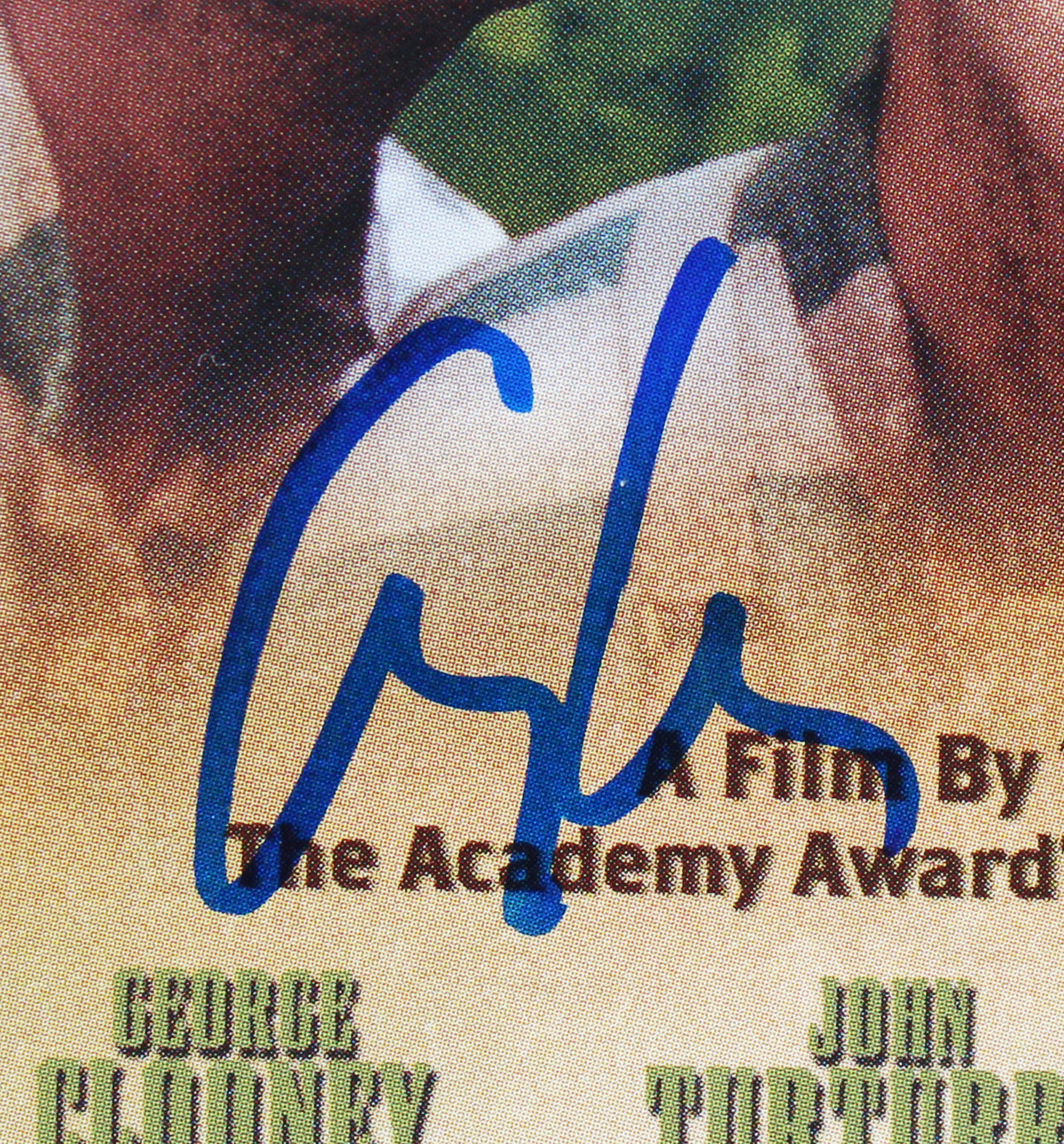George Clooney O Brother, Where Art Thou Authentic Signed DVD Cover BAS #BF88854