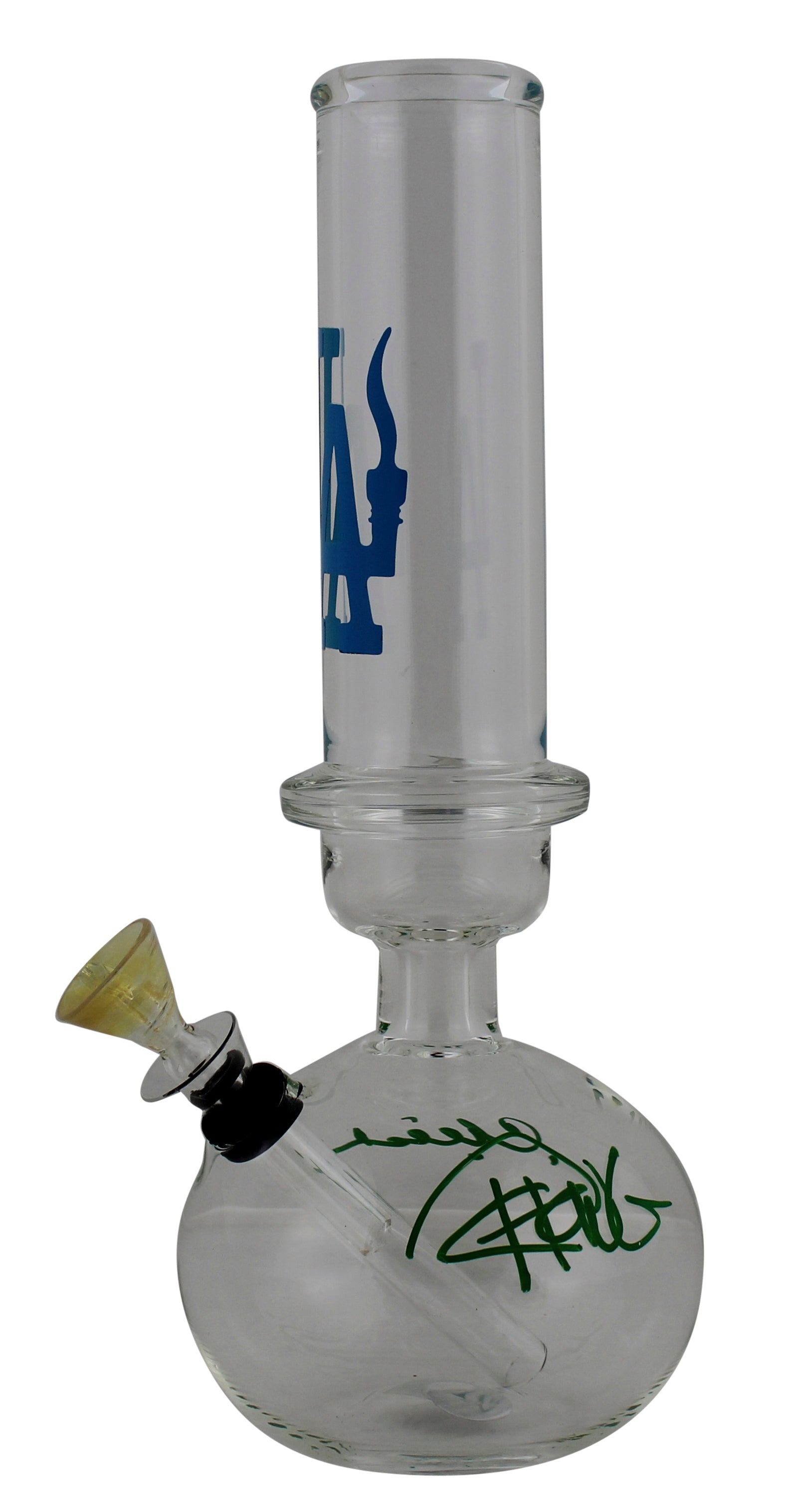Cheech Marin & Tommy Chong Up in Smoke Signed Glass Water Pipe BAS Wit #WZ12206
