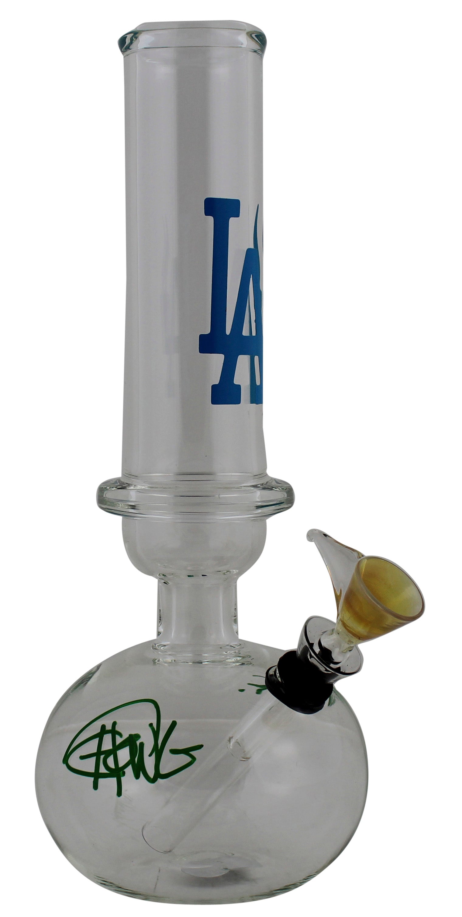 Cheech Marin & Tommy Chong Up in Smoke Signed Glass Water Pipe BAS Wit #WZ12207