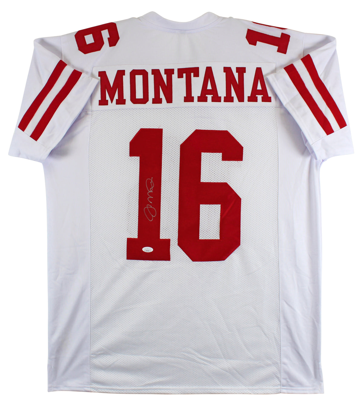 Joe Montana Authentic Signed White Pro Style Jersey Autographed JSA